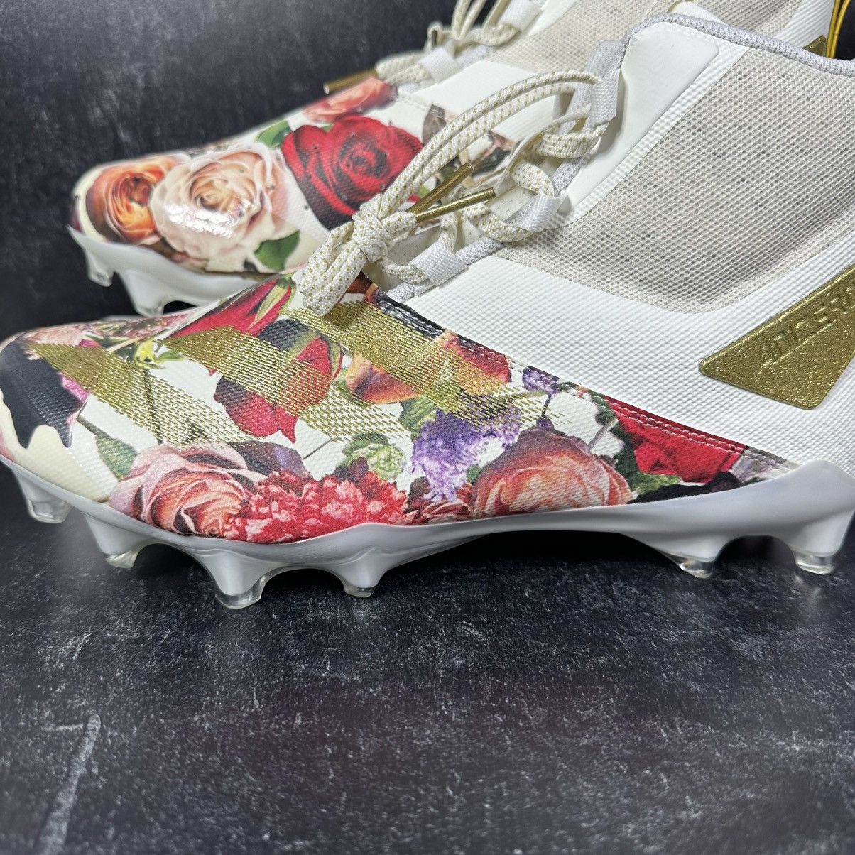Adidas ADIZERO CHAOS SPEED CORONATION OFF WHITE GOLD FOOTBALL CLEAT Size US 13 / EU 46 - 7 Thumbnail