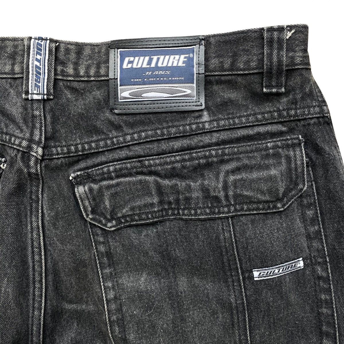 Designer × Vintage Vintage 90s Culture Cargo Jeans Baggy Size 38x32 Size US 38 / EU 54 - 7 Thumbnail