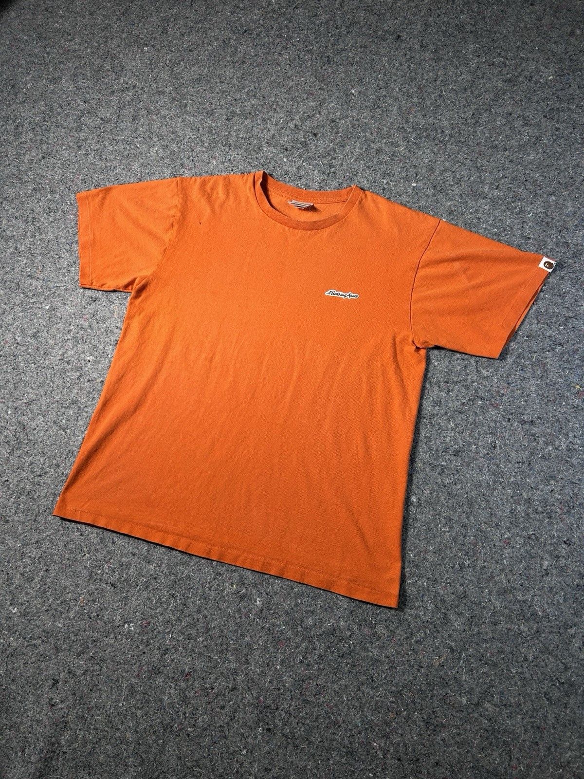 Bape A Bathing Ape BAPE Script Logo Orange Size XL Size US XL / EU 56 / 4 - 1 Thumbnail