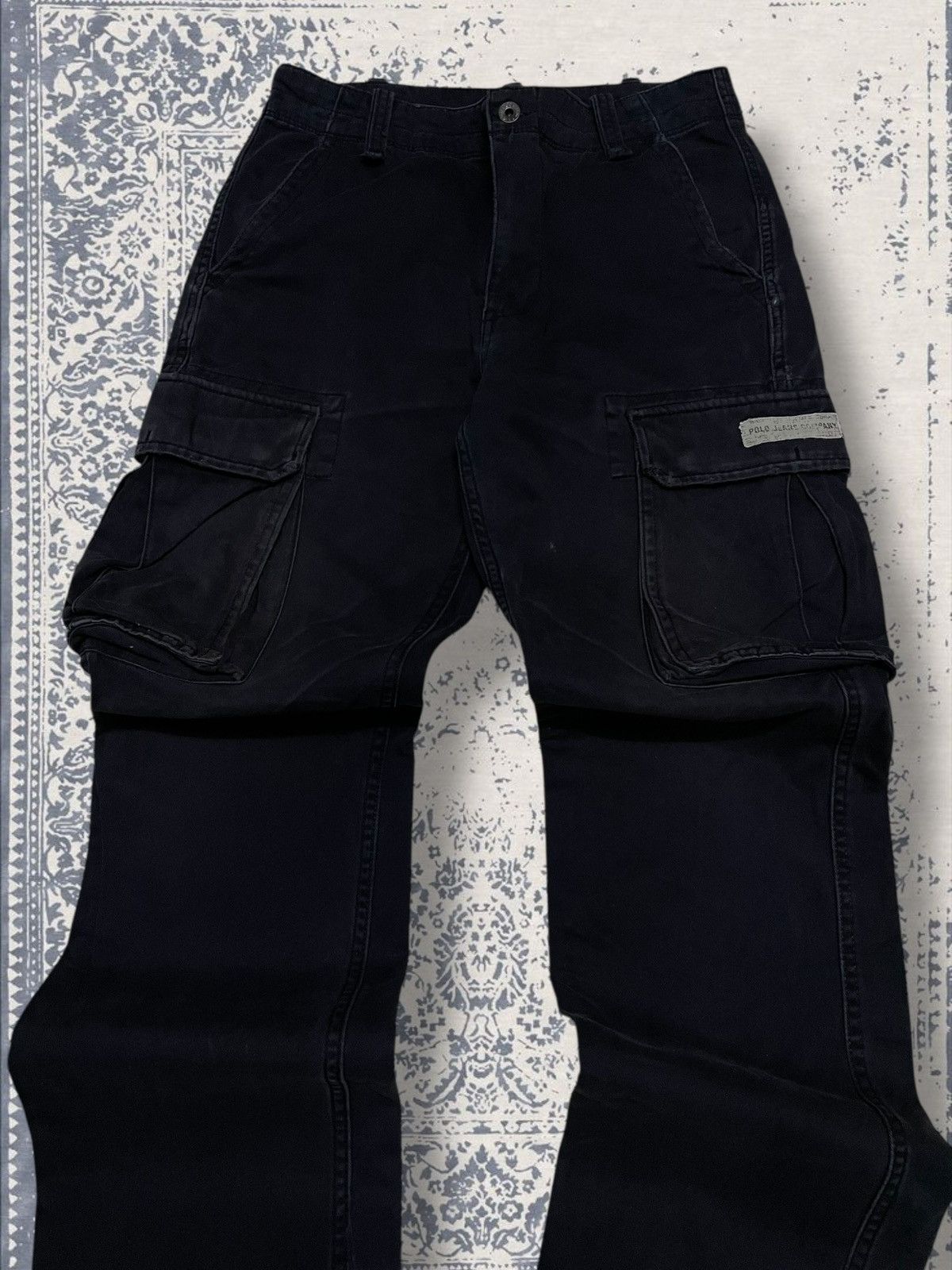 Designer × Polo Ralph Lauren × Vintage Vintage Designer Polo Raplh Laurent Distressed Cargo Pant Size US 29 - 4 Thumbnail