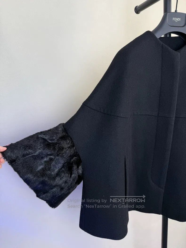 Dries Van Noten Dries Van Noten Wool Cape Coat Size US S / EU 44-46 / 1 - 7 Thumbnail
