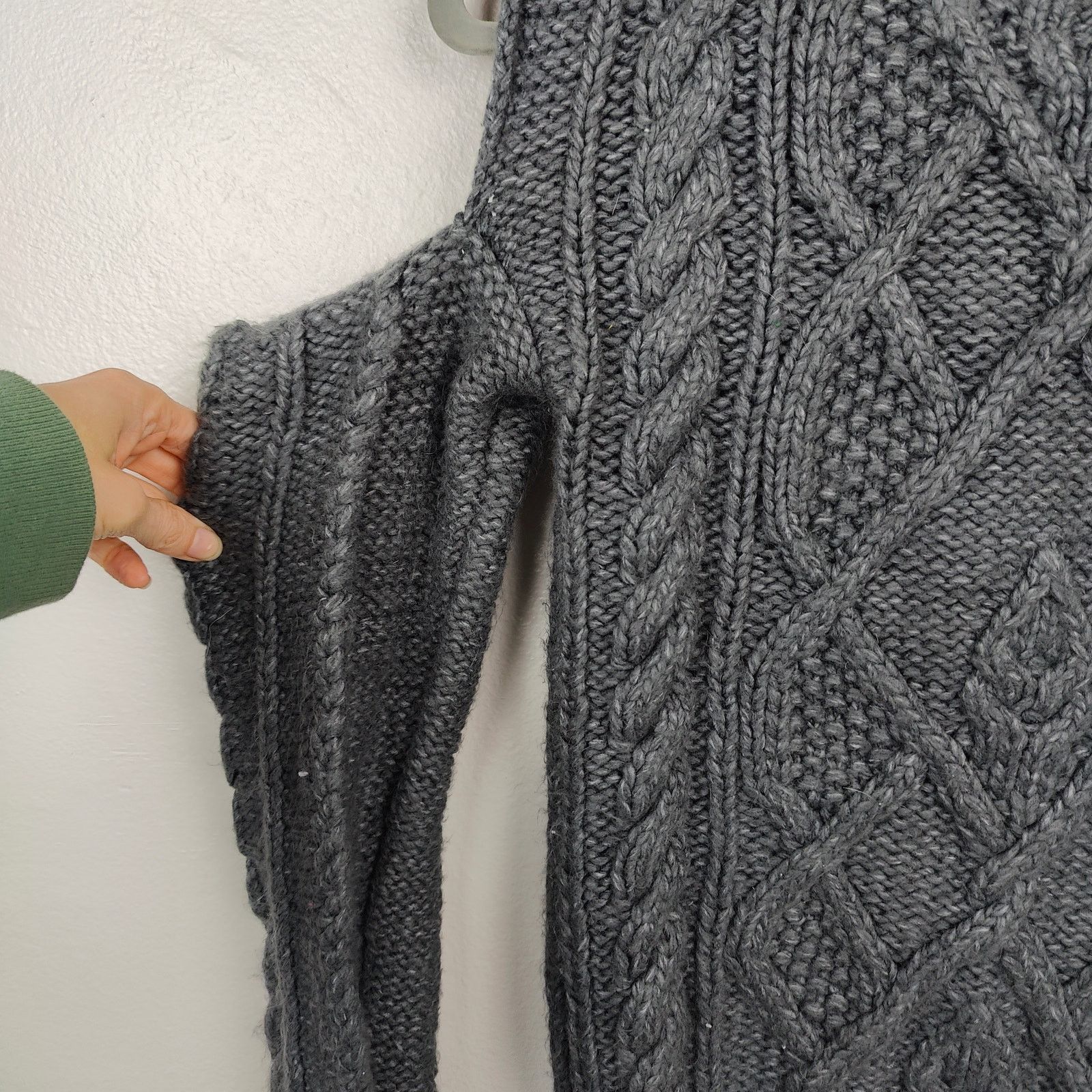 Other For Love & Lemons Andie Cut-Out Sweater Womens Small Gray Size S / US 4 / IT 40 - 3 Thumbnail