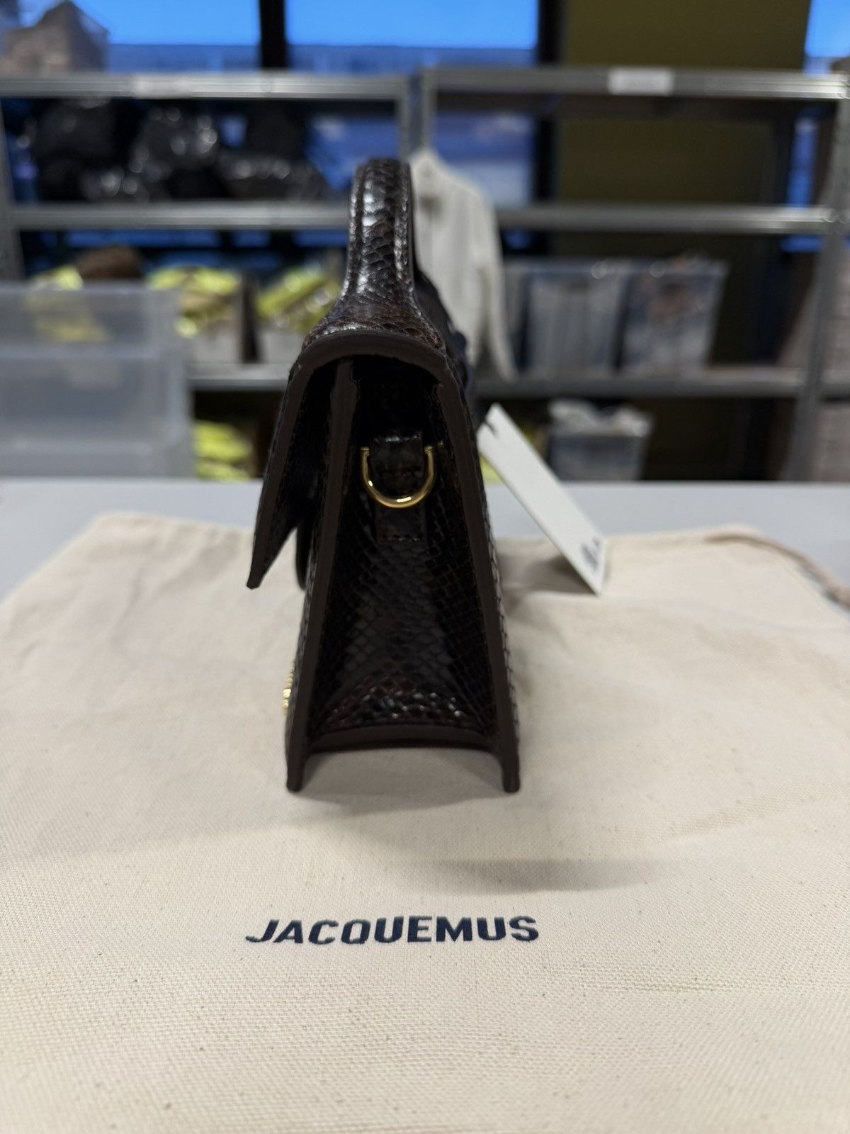 Jacquemus Jacquemus Le Grand Bambino Shoulder Bag NEW 1300$ Size ONE SIZE - 6 Thumbnail