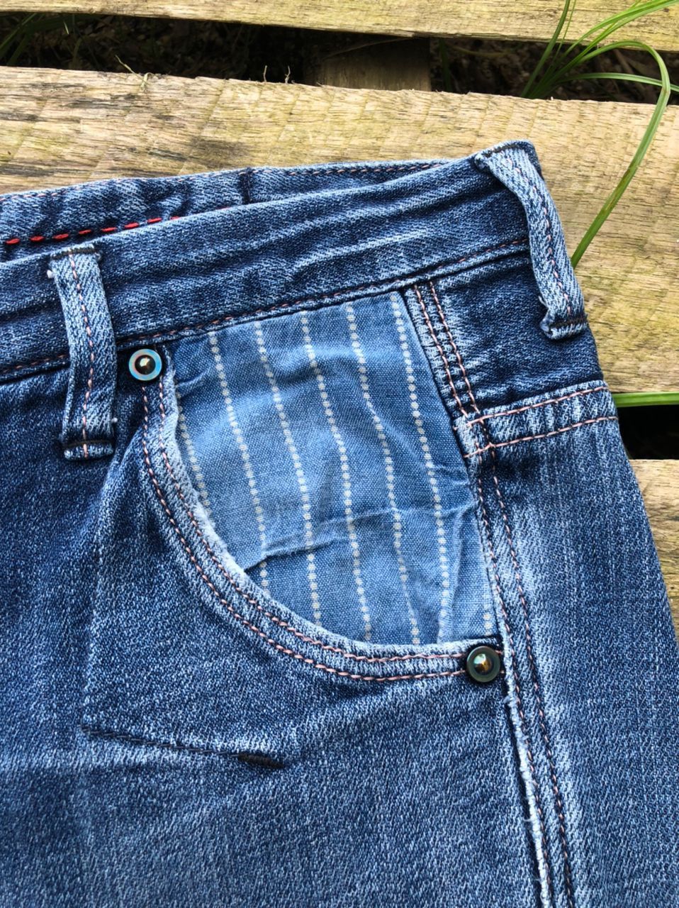 Japanese Brand × PHENOMENON Phenomenon Denim Jeans Distressed Size 30" / US 8 / IT 44 - 9 Thumbnail