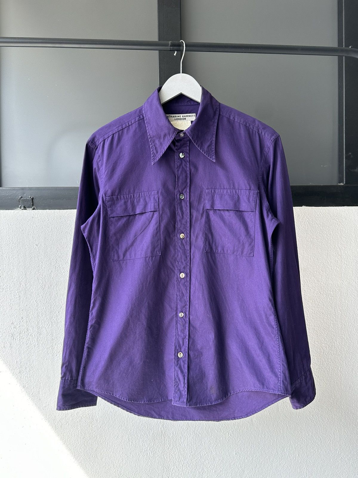 Katharine Hamnett London 90's Katharine Hamnett London double pocket shirt Size US M / EU 48-50 / 2 - 11 Thumbnail