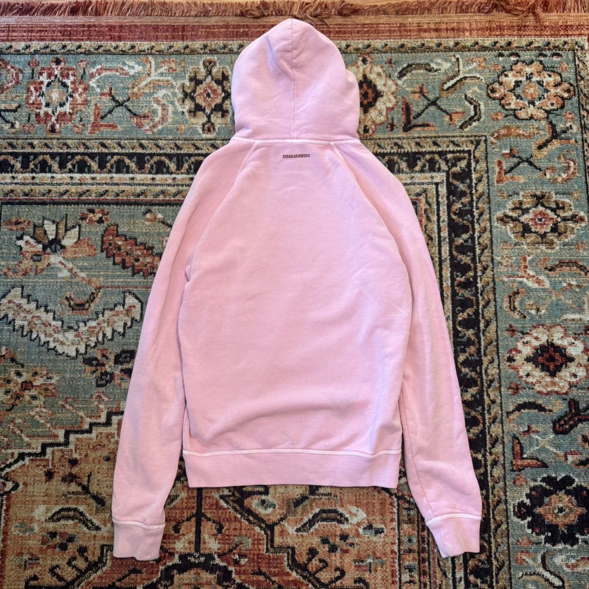 Dsquared2 DSquared2 “f*cky the bear” Pink Graphic Hoodie Streetwear XS Size US XS / EU 42 / 0 - 2 Thumbnail