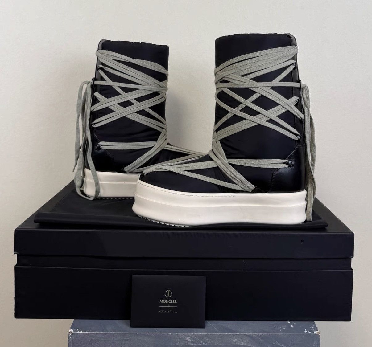 Rick Owens Rick Owens x Moncler Collaboration Snow Boots Size US 8.5 / EU 41-42 - 6 Thumbnail