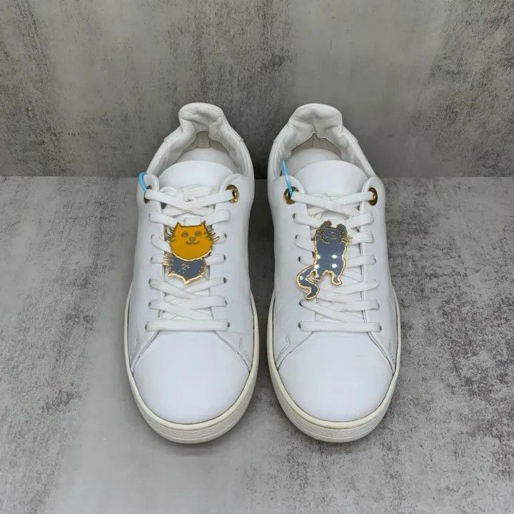Louis Vuitton Louis Vuitton Cat Illustration Low-Top Sneakers -2508 Size US 6 / IT 36 - 2 Thumbnail