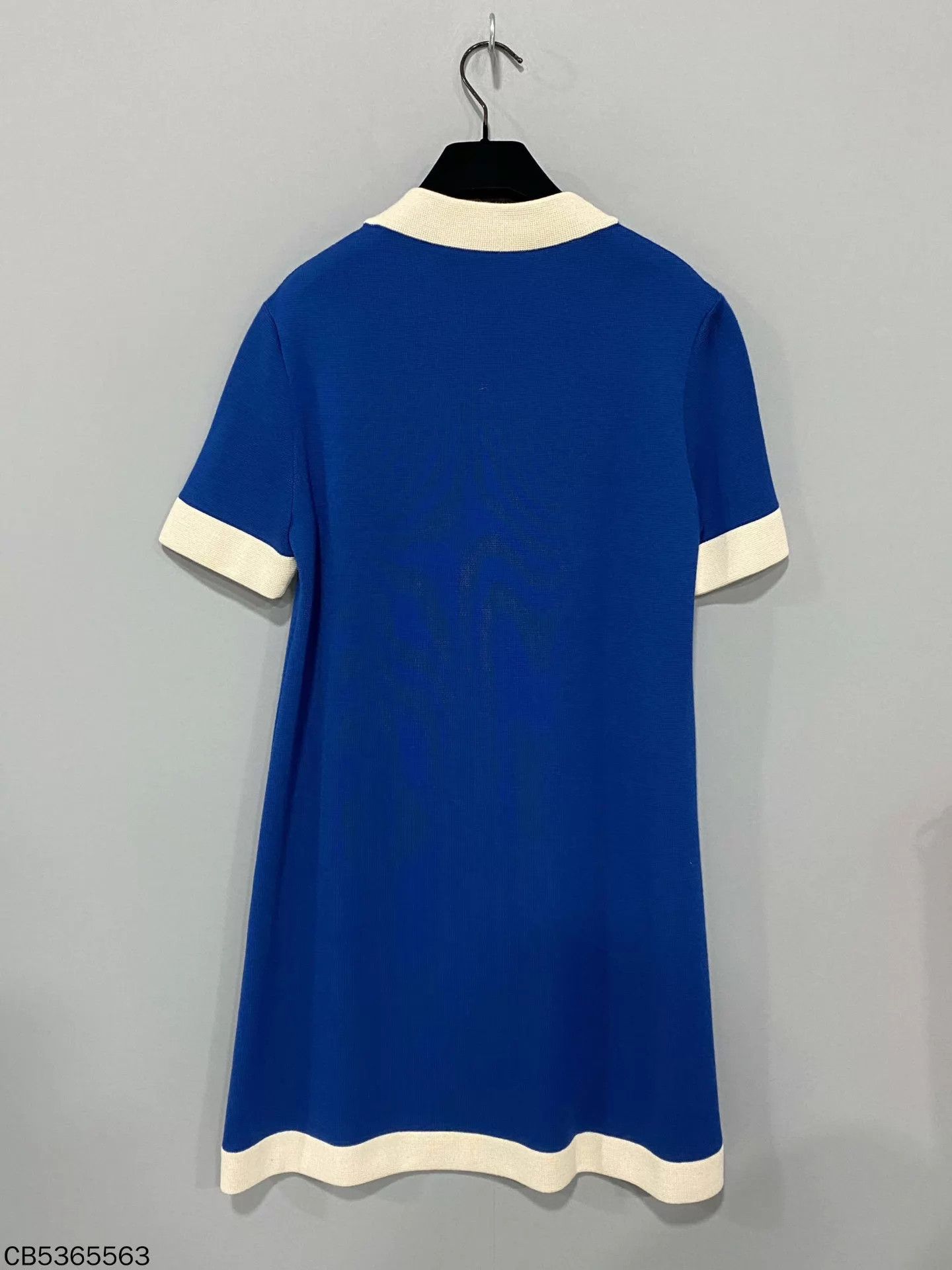 Gucci GUCCI blue GG knit midi dress M Size M / US 6-8 / IT 42-44 - 3 Thumbnail