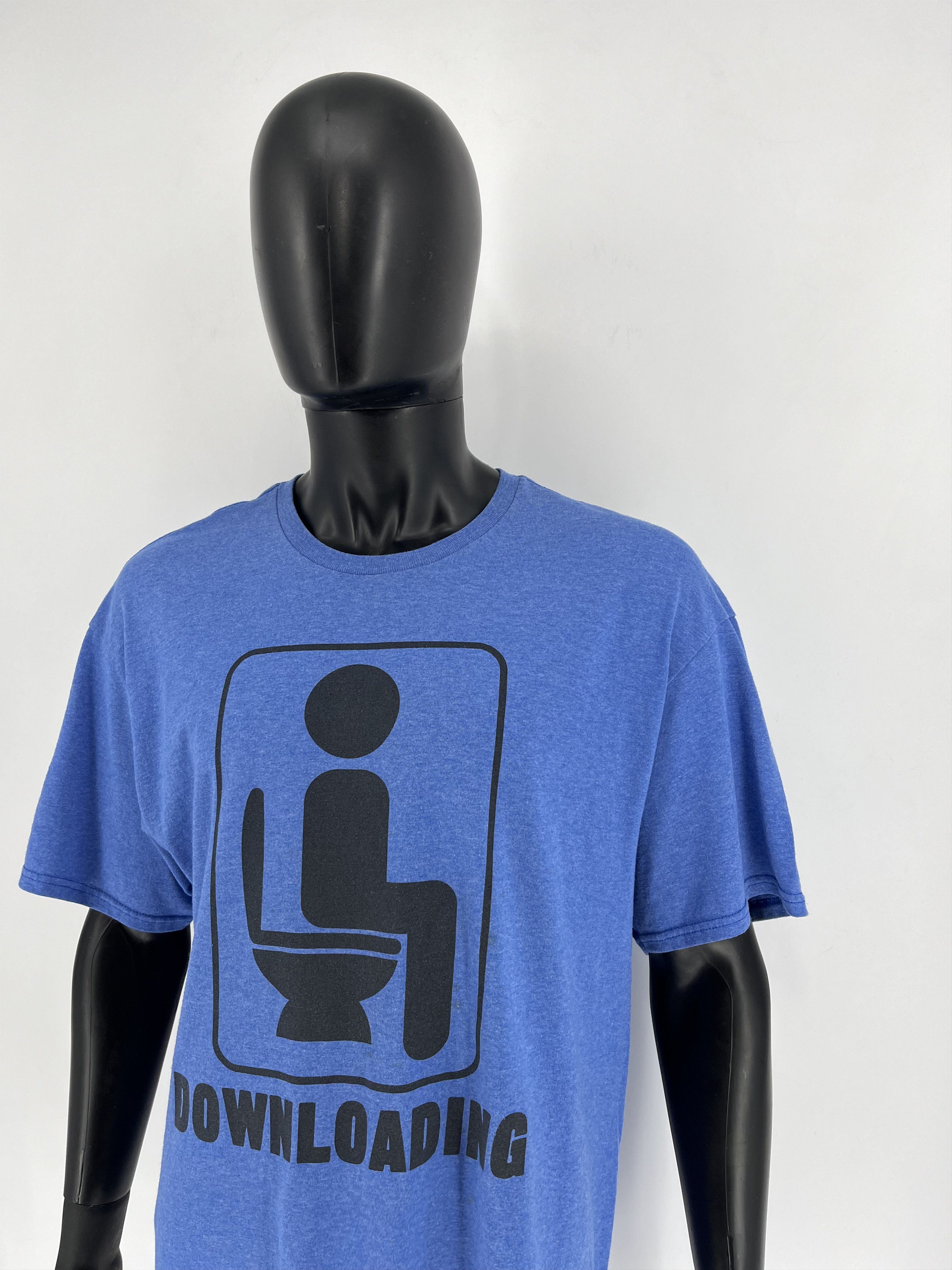 Other Vintage Y2K ADULT "DOWNLOADING" Art tee Streetwear Tee Size US XL / EU 56 / 4 - 4 Thumbnail