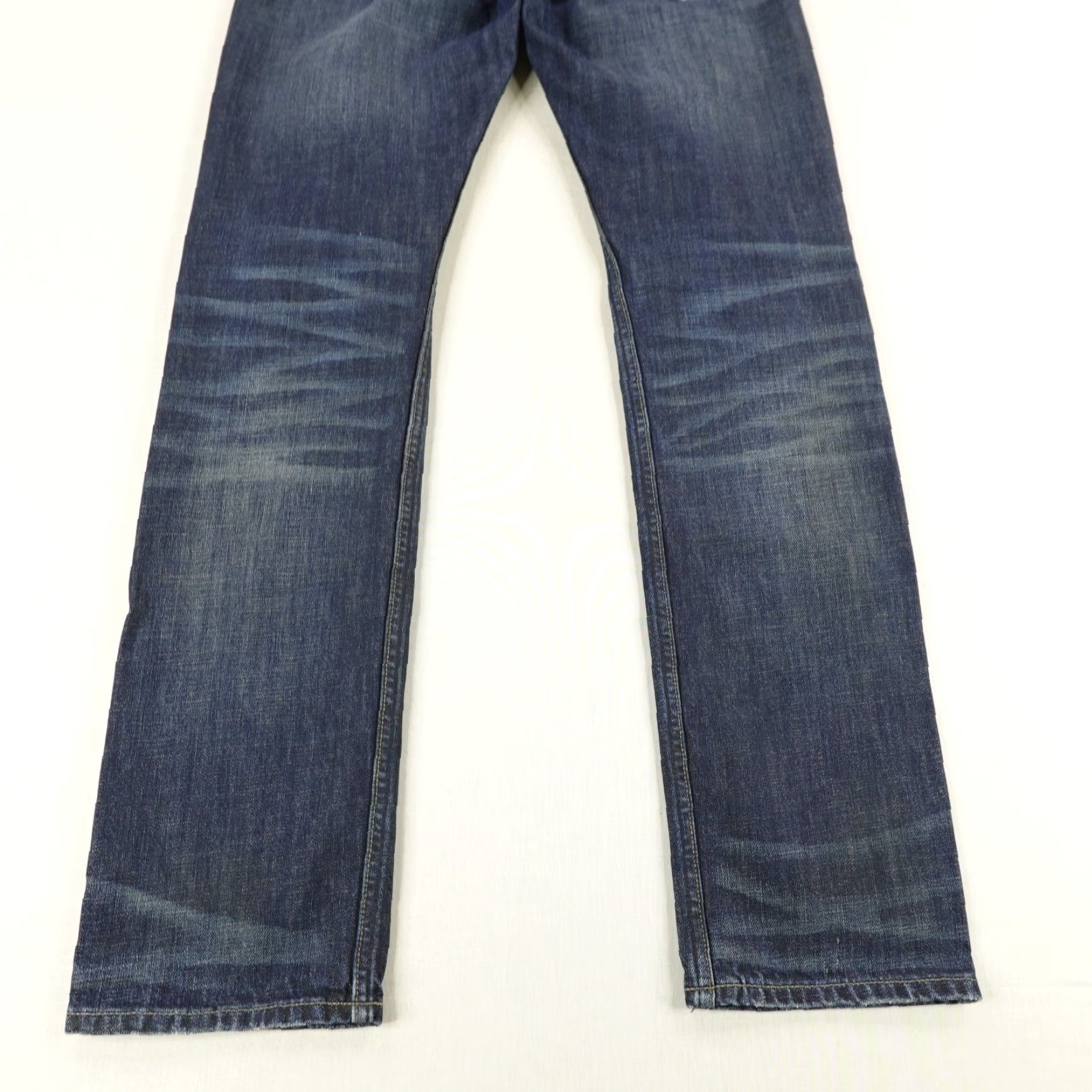 Allsaints AllSaints Jeans Mens 30 Blue Denim Button Fly Straight Leg Size US 31 - 6 Thumbnail