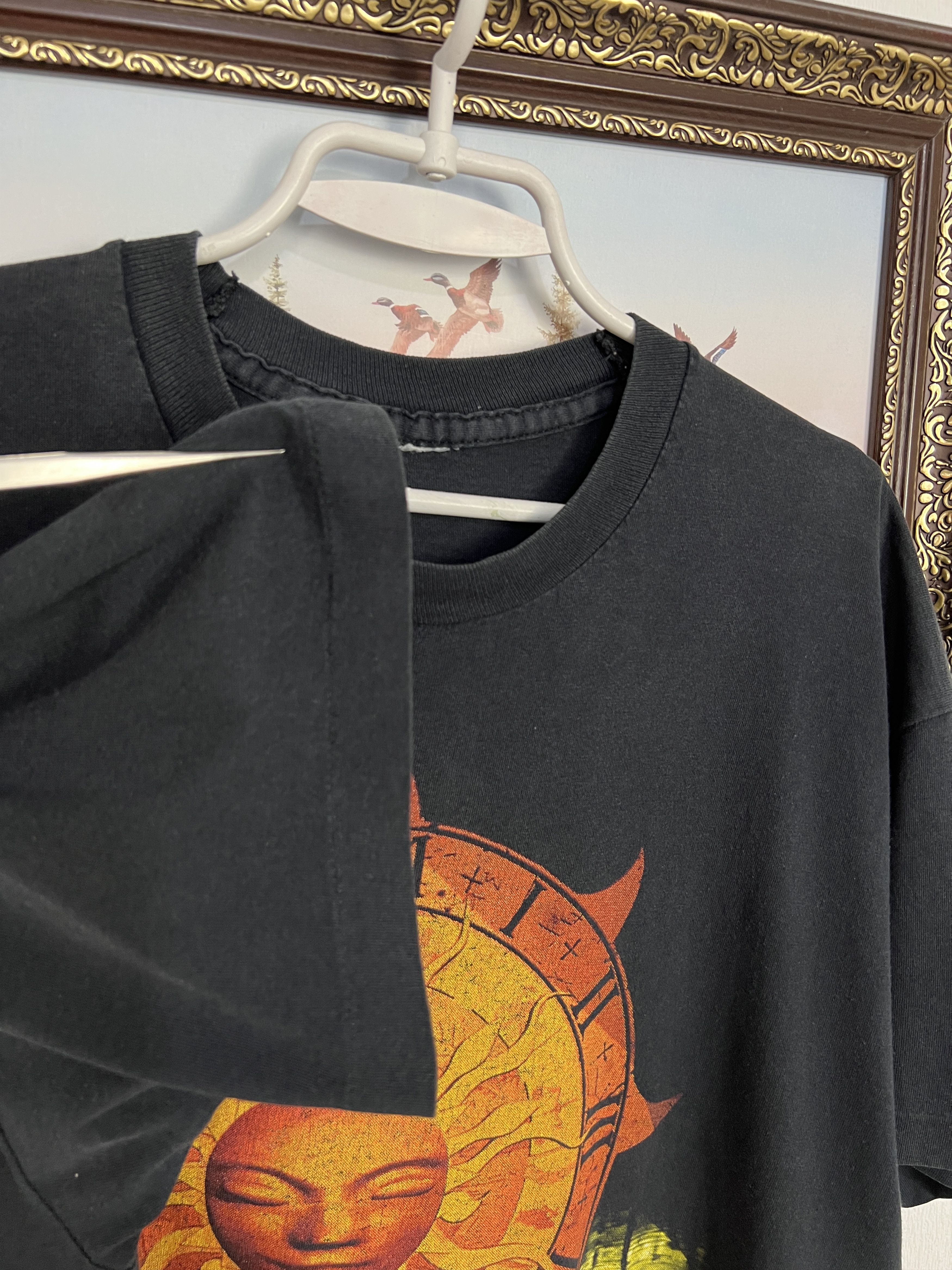 Vintage Vintage 90's 1994 Pink Floyd Over Print Band Shirt Tee Size US L / EU 52-54 / 3 - 6 Thumbnail