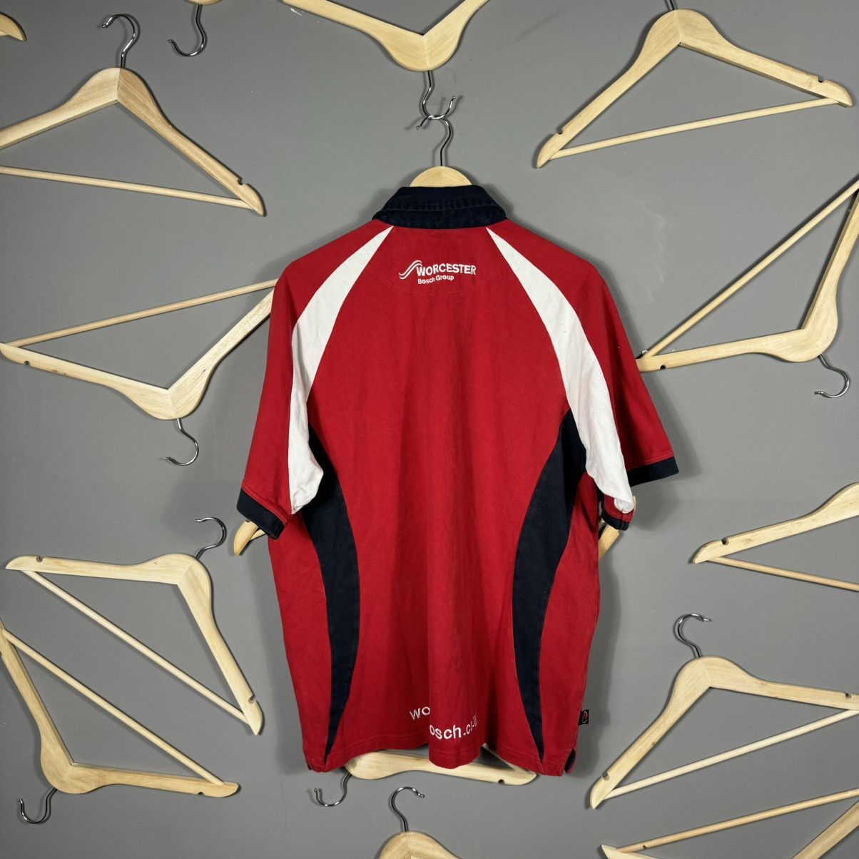 Cotton Traders × Vintage Cotton Traders Worcester Warriors Rugby Jersey Size US XL / EU 56 / 4 - 6 Thumbnail