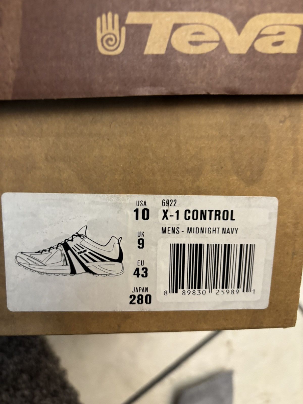 Teva Deadstock Y2K Teva X-1 Control Men’s Size 10 Never Worn NWB Size US 10 / EU 43 - 6 Thumbnail