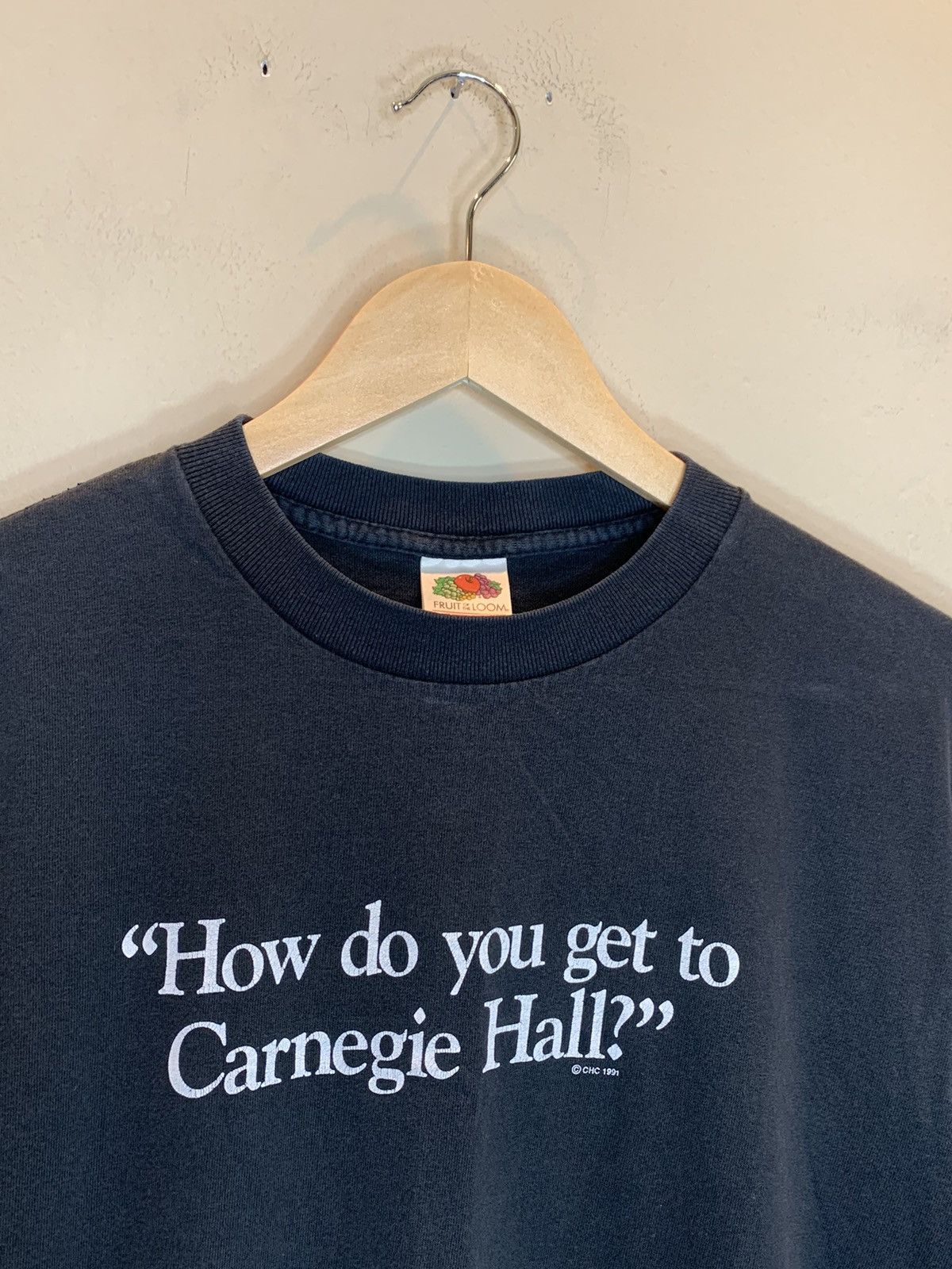 Vintage *RARE* Vintage 1991 “How Do You Get To Carnegie Hall?” Shirt Size US M / EU 48-50 / 2 - 3 Thumbnail