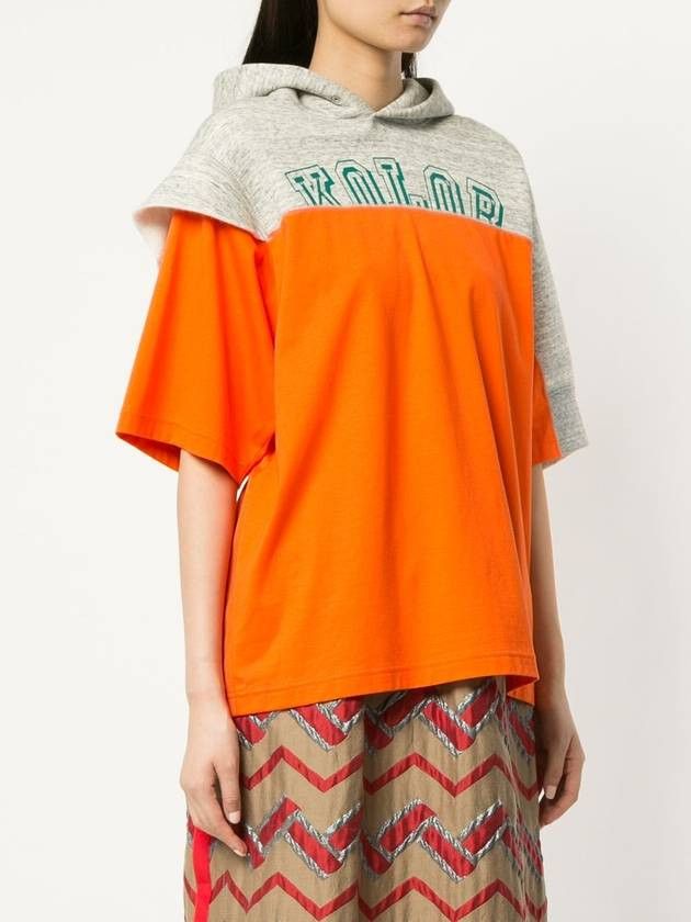 Kolor Kolor oversized Orange hoodie Size ONE SIZE - 6 Thumbnail