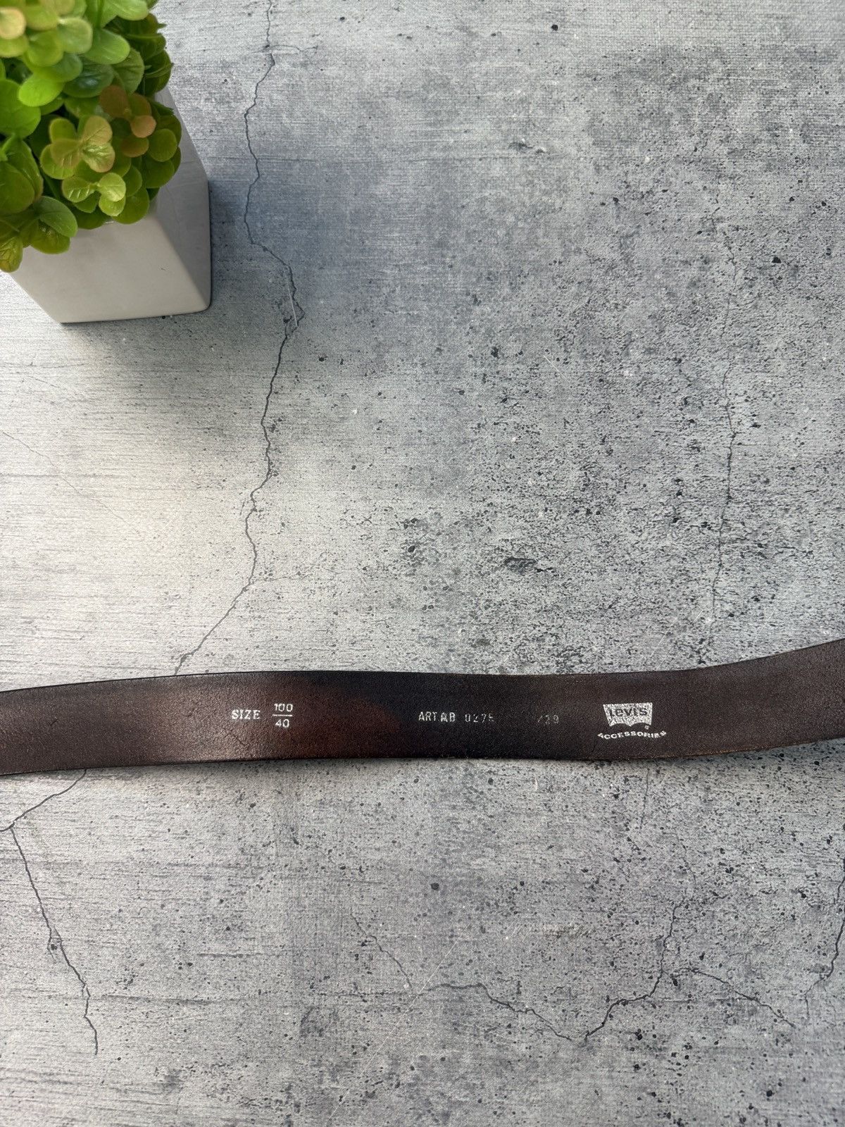 Hysteric Glamour 00’s NUMBER NINE STYLE LEATHER RARE Y2K BELT VINTAGE Size ONE SIZE - 7 Thumbnail
