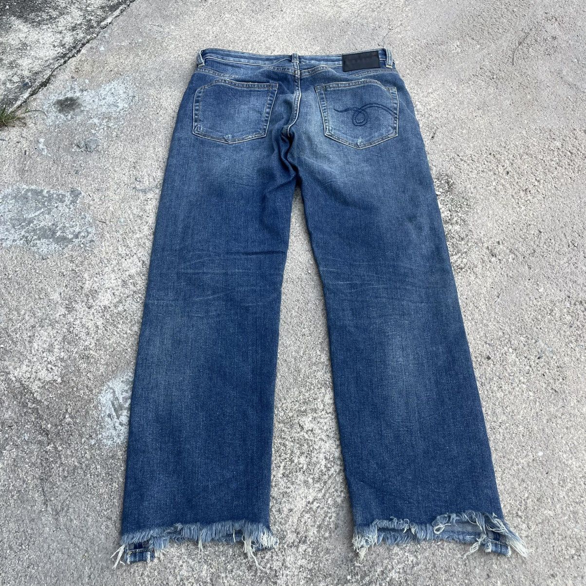 R13 Authentic R13 Boy Straight Size 26 Baylis W Rips Denim Jeans Size 26" / US 2 / IT 38 - 17 Thumbnail
