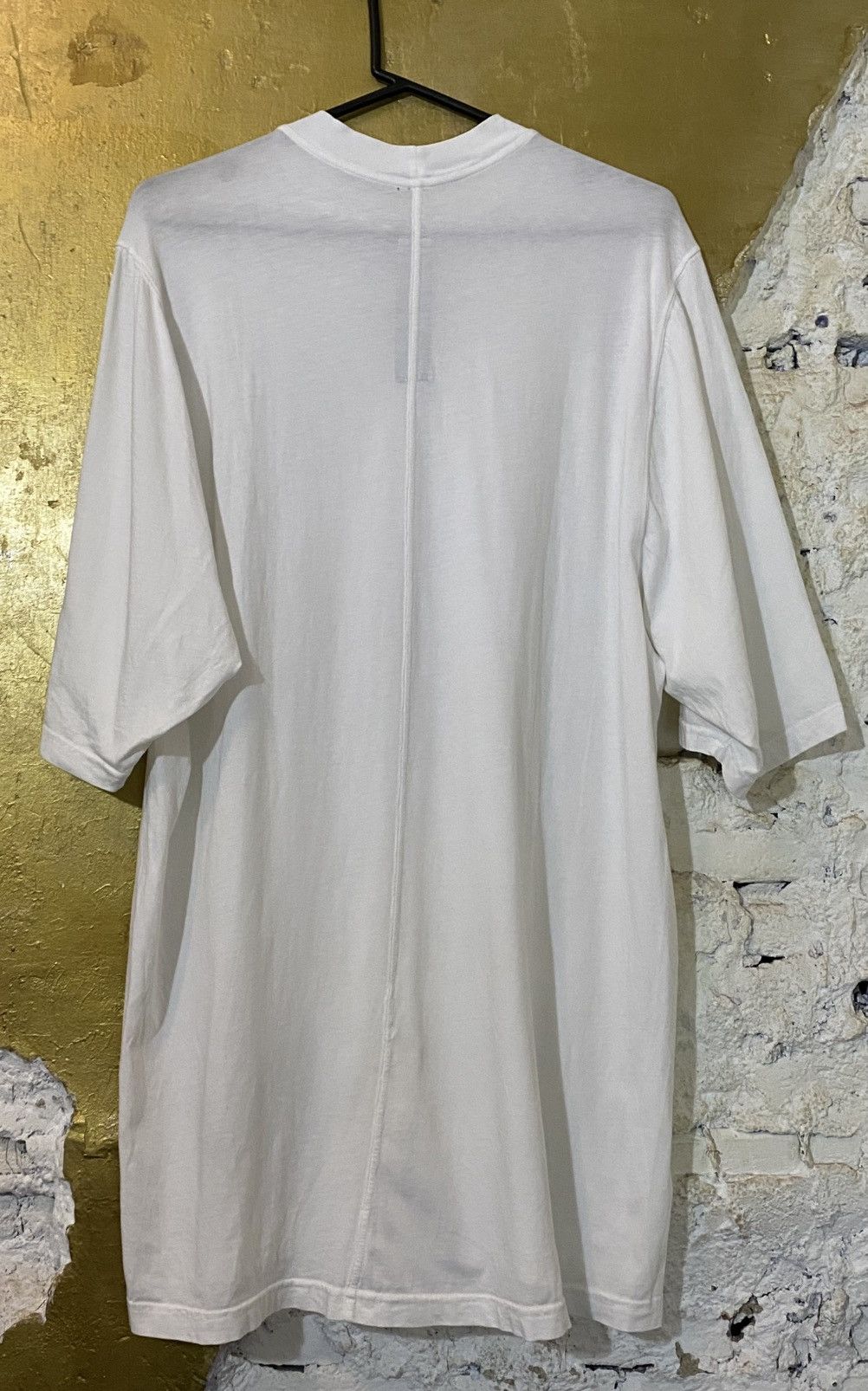 Rick Owens Drkshdw Rick Owens drksdw White basic T Size US S / EU 44-46 / 1 - 2 Thumbnail