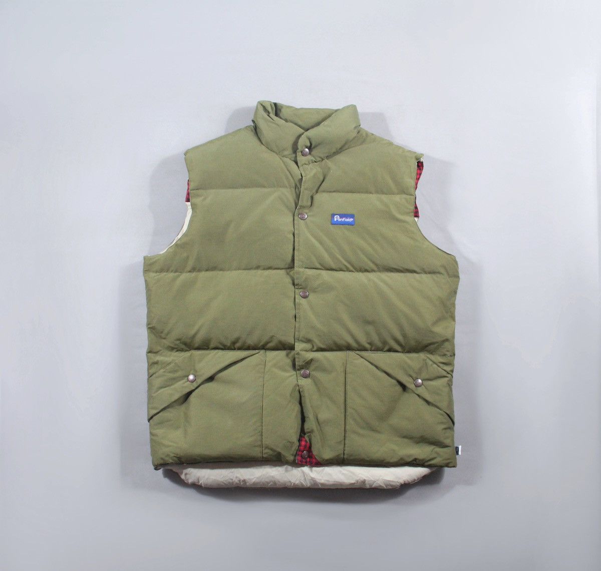 Penfield Penfield Vintage Goose Down Jacket Gilet Vest Green L Size US L / EU 52-54 / 3 - 1 Thumbnail
