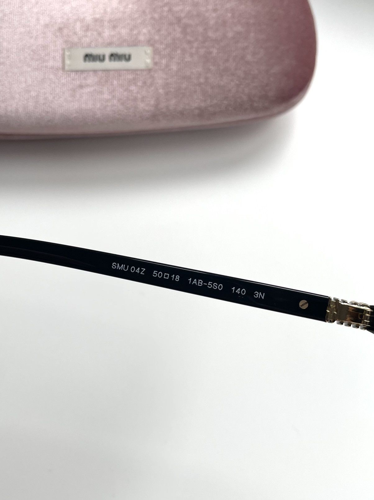 Miu Miu NEW Miu Miu sunglasses SMU 04ZS 1AB5S0 Size ONE SIZE - 16 Thumbnail
