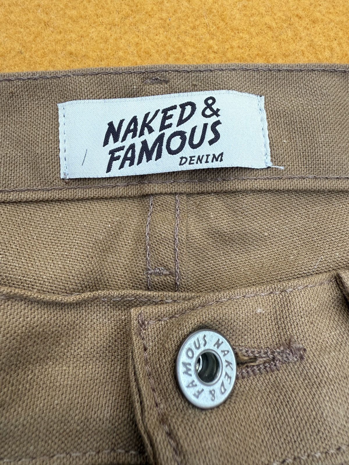 Naked & Famous Duck Canvas Selvedge in Easy Guy Size US 30 / EU 46 - 6 Thumbnail
