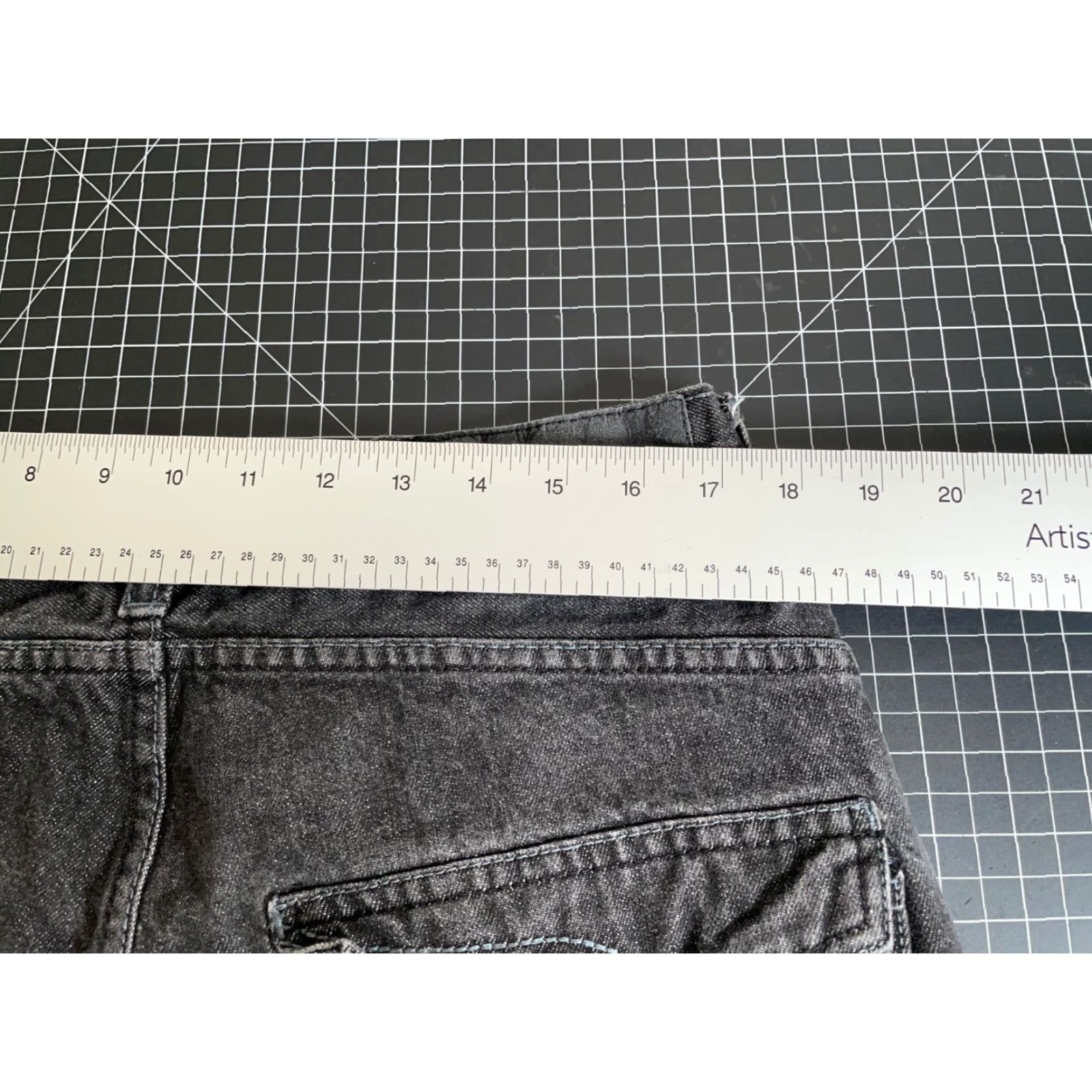 Rocawear VINTAGE Rocawear Jeans Classic Fit Men 35 x 27 Black Pockets 5-Pocket Hip Hop Retro 1990s Mens Size US 35 - 7 Thumbnail