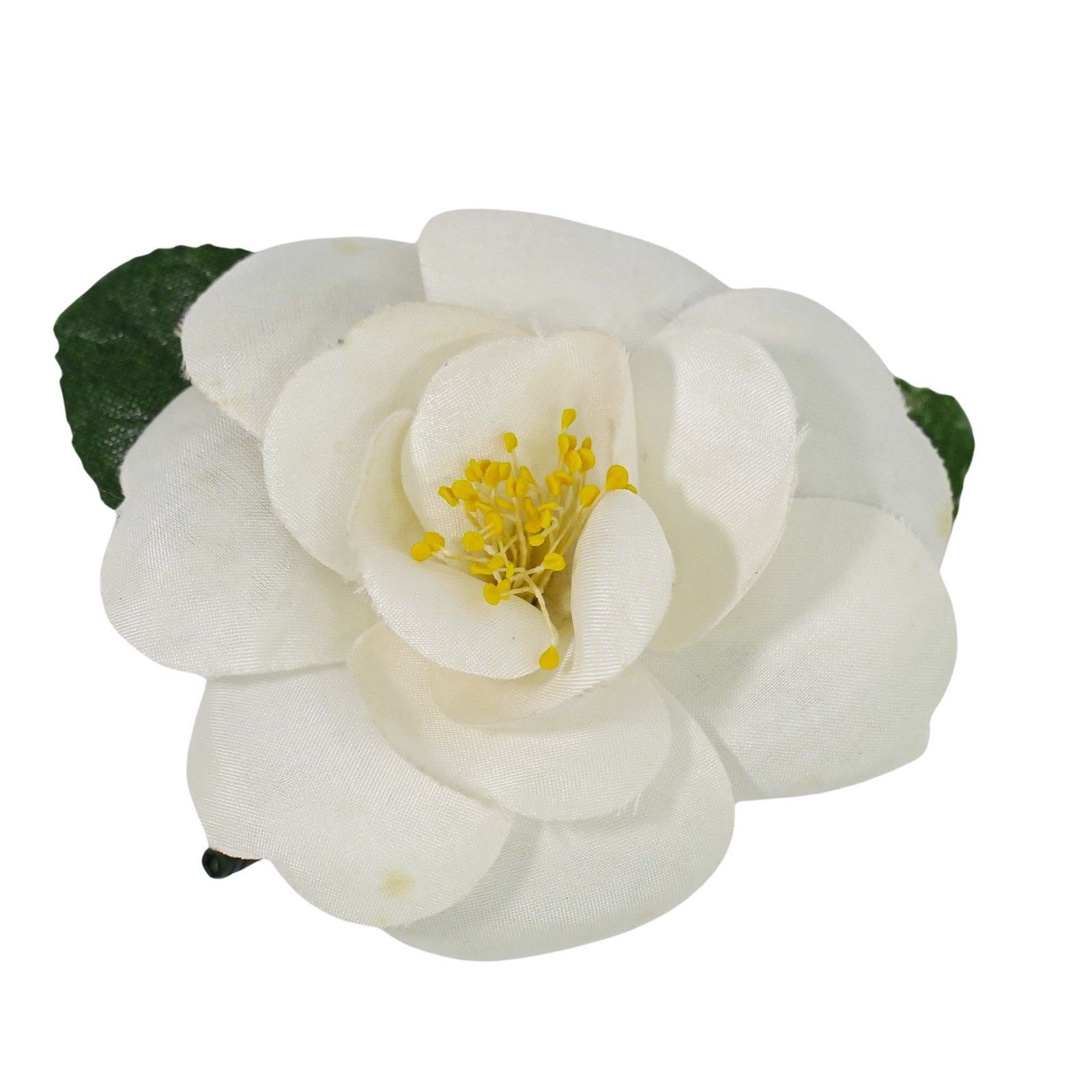 Chanel Chanel CC Camellia Brooch Plastic with Faux Pearl Size ONE SIZE - 1 Thumbnail