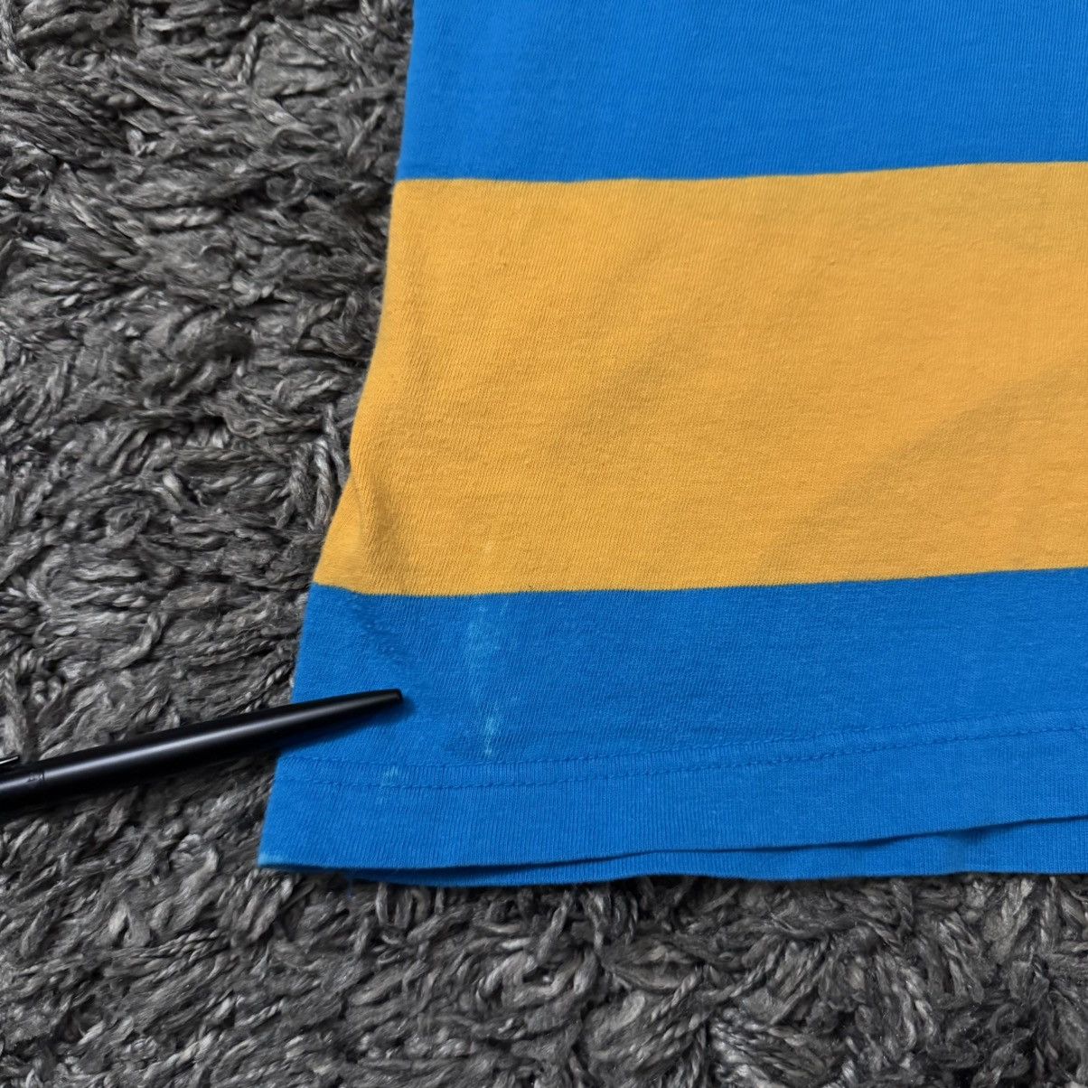 Gant Gant Polo with Blue and Yellow Stripes Size US M / EU 48-50 / 2 - 7 Thumbnail
