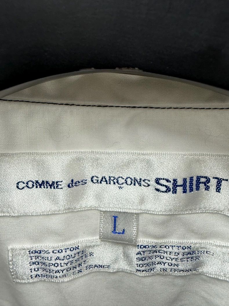 Comme des Garcons Comme des garcons Dragon Embroidered Patchwork Shirt 2503-N Size US L / EU 52-54 / 3 - 4 Thumbnail