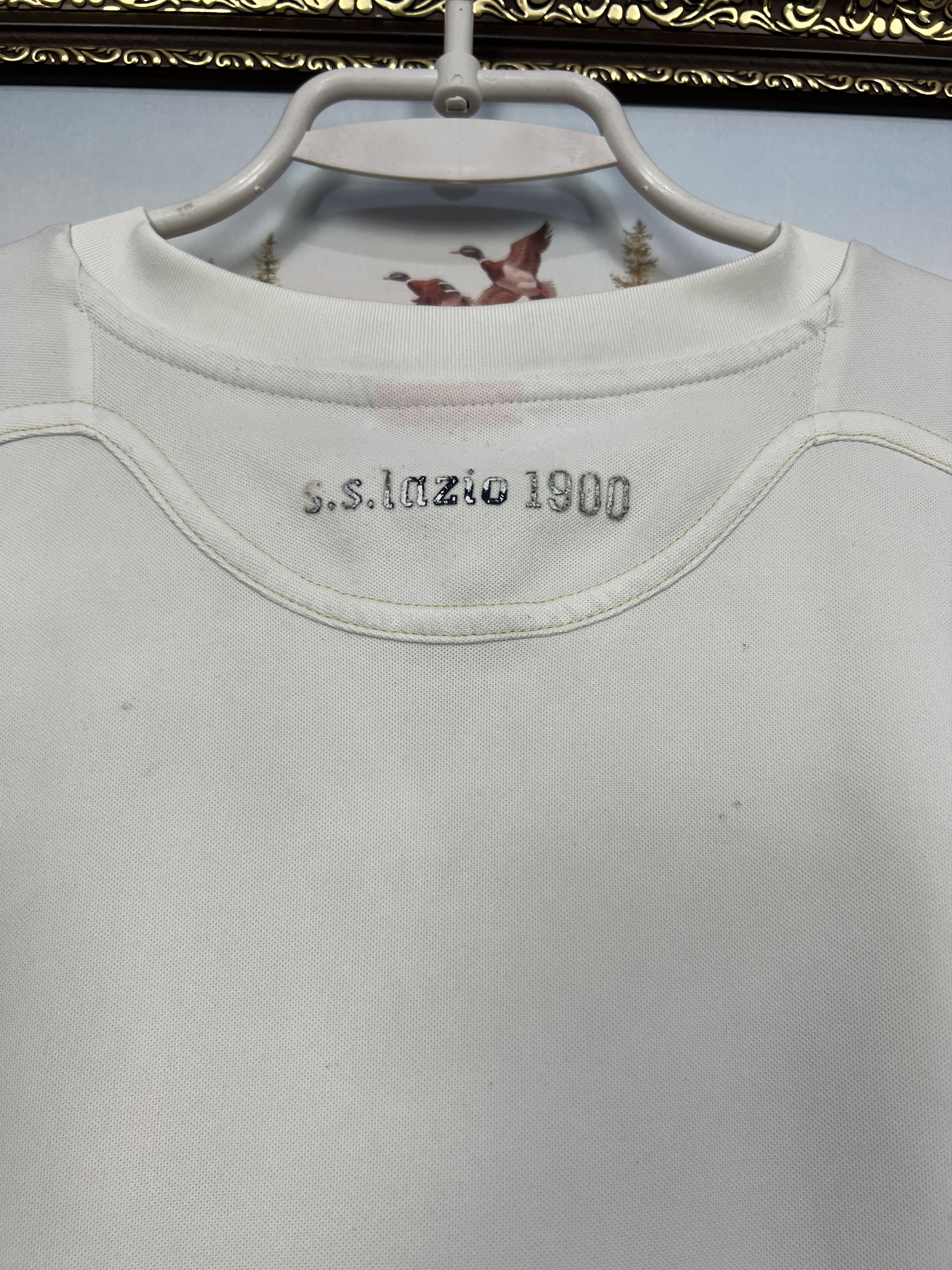 Puma Lazio Away football shirt 2012 Soccer Puma White Maglia Size US L / EU 52-54 / 3 - 16 Thumbnail
