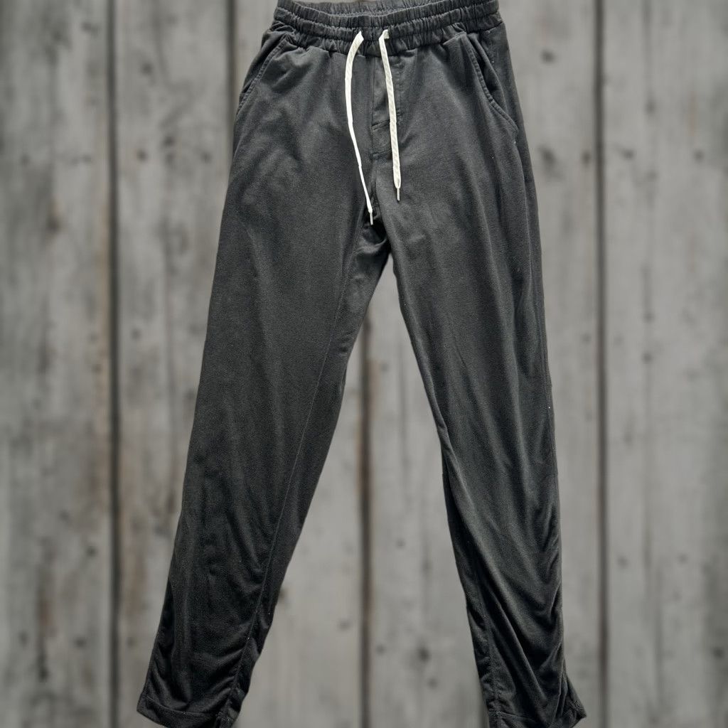 Vuori VUORI Jogger Pants Mens Small Black Performance Elastic Waist Lounge Athletic Size US 29 - 1 Thumbnail