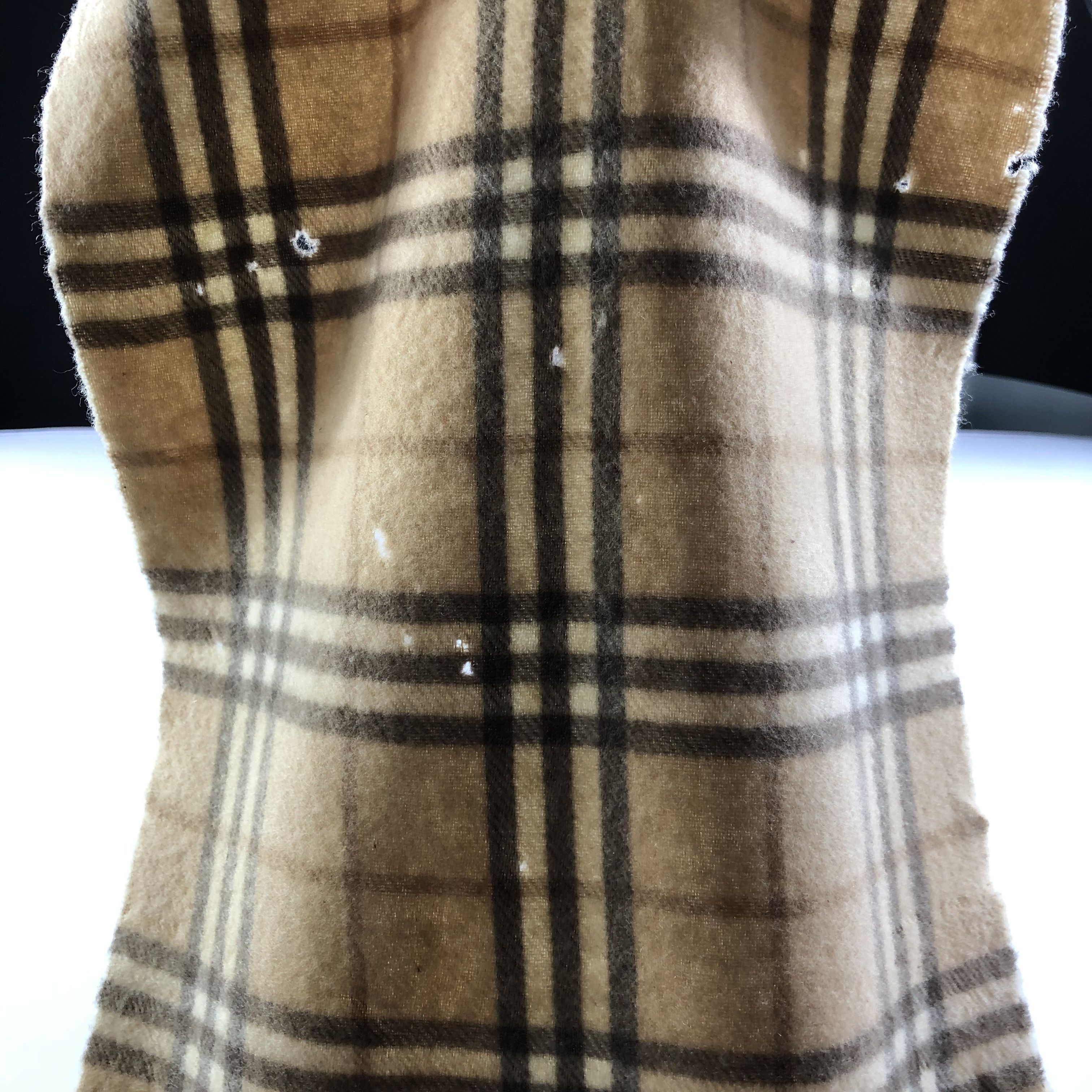 Burberry Burberry Nova Check Wool Scarf Muffler V1374 Size ONE SIZE - 6 Thumbnail