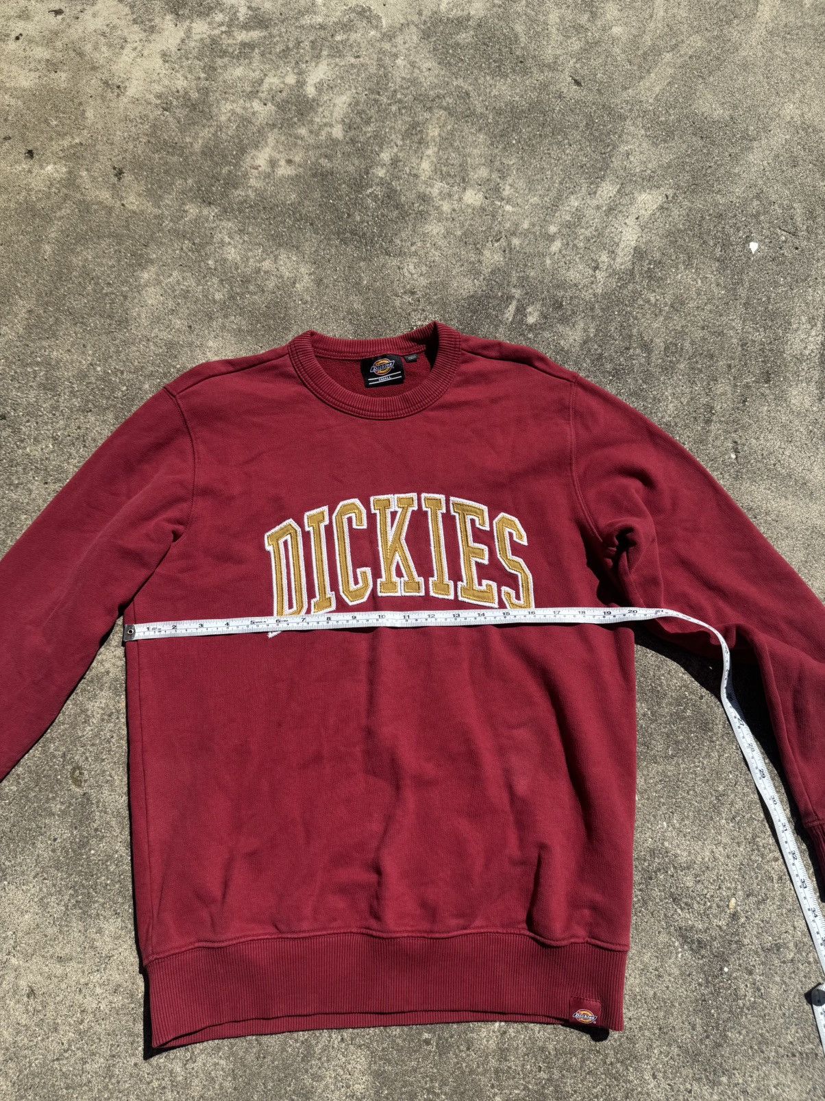 Dickies Dickies burgundy crewneck sweatshirt Size US S / EU 44-46 / 1 - 4 Thumbnail