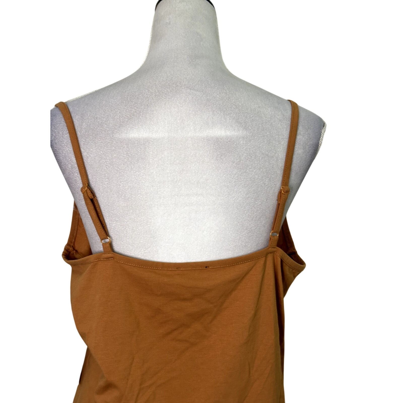 Other Halogen Camisole TankTop Adjustable Strap Latte Brown 3X NWT Size 3XL / US 20-22 - 6 Thumbnail