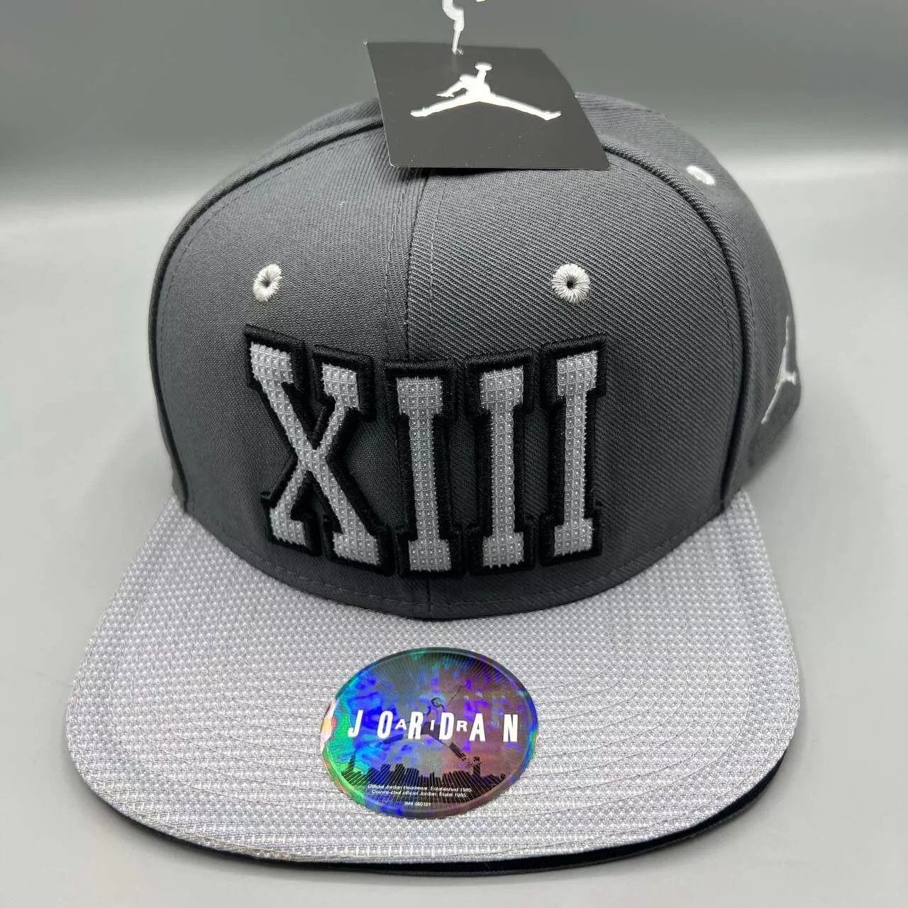 Jordan Brand Air Jordan XIII Hat Men Embroidered Jumpman Snap Back Cap Size ONE SIZE - 1 Thumbnail