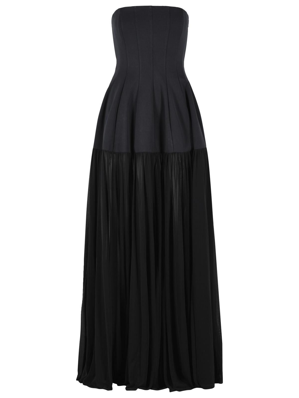 Simkhai SIMKHAI 'Sandrine' Black Viscose Dress Size XS / US 0-2 / IT 36-38 - 1 Thumbnail