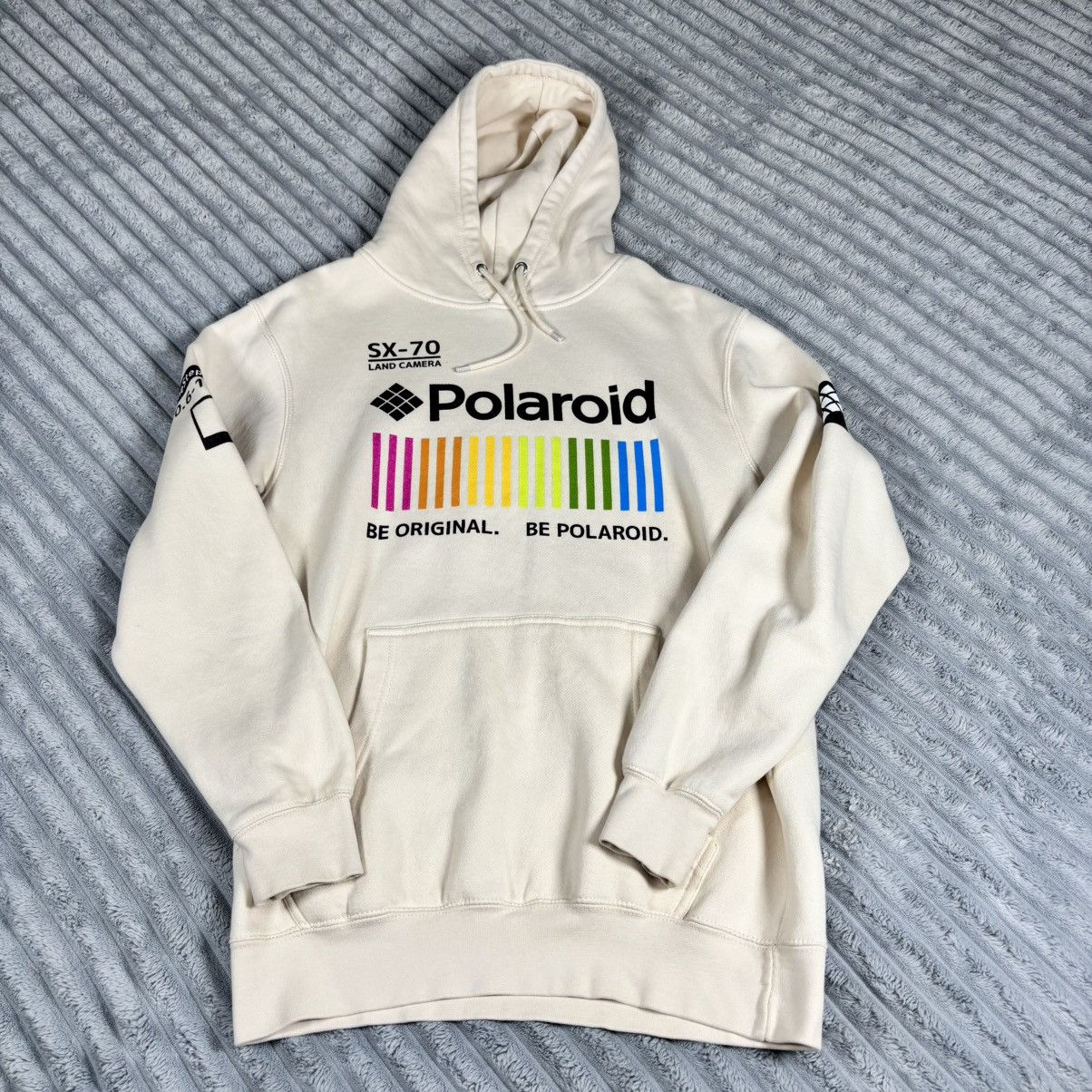 Polaroid POLAROID Hoodie Pullover Sweatshirt Women's Medium Size M / US 6-8 / IT 42-44 - 1 Thumbnail