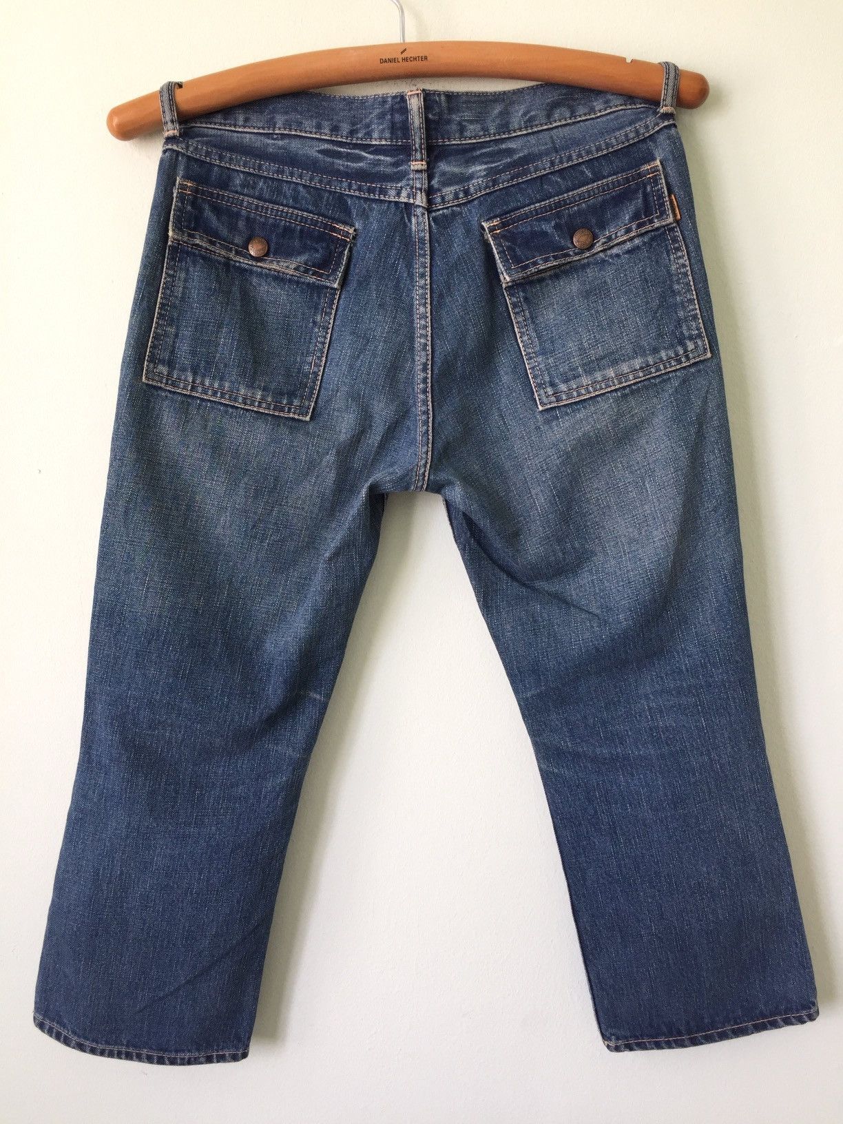 OMNIGOD Vintage Omnigod Cropped Jeans Size 31" - 2 Thumbnail