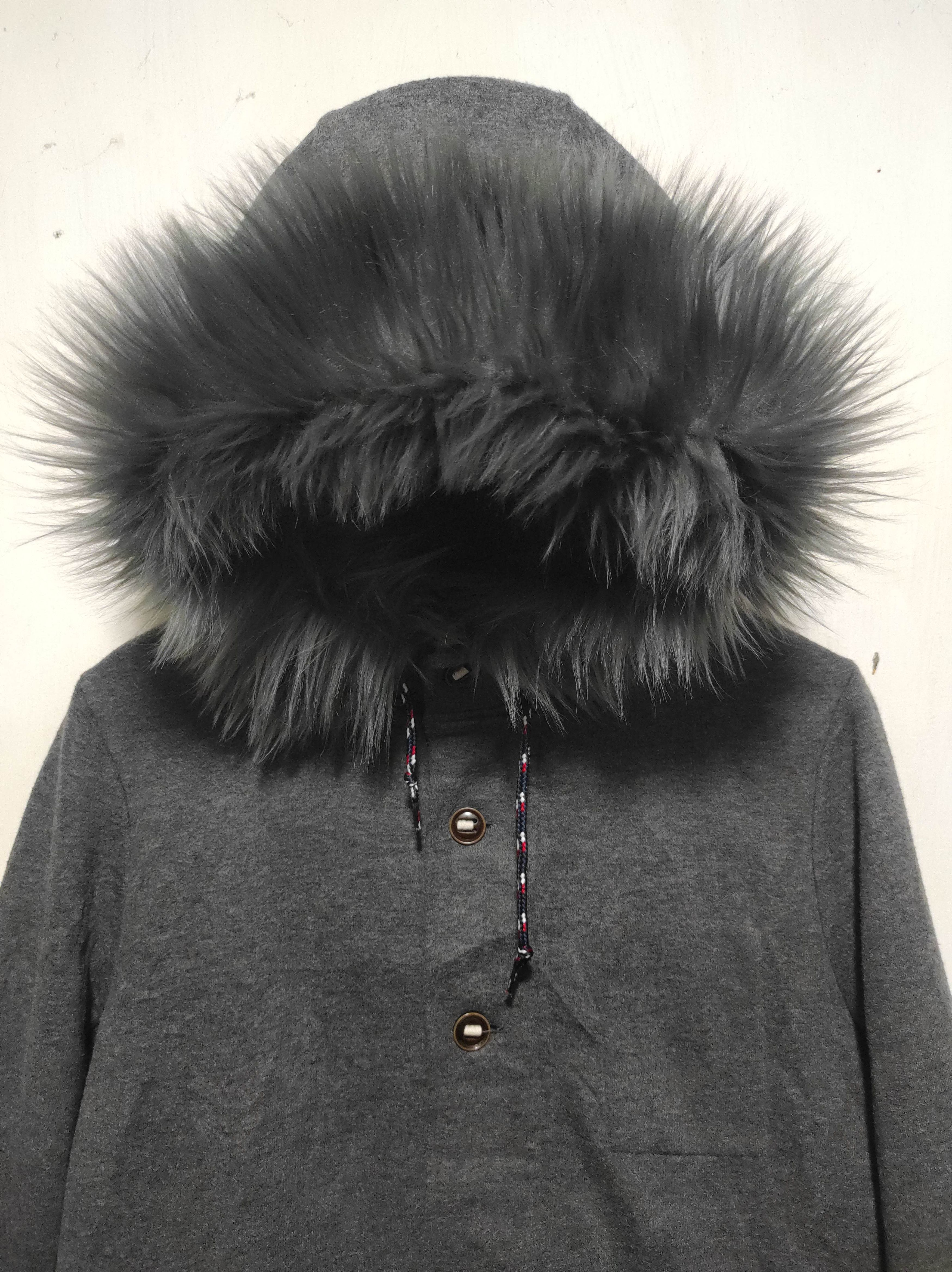 Hysteric Glamour HVC gray Zipper Fur Hoodie LGB IfSixWasNine style Size US M / EU 48-50 / 2 - 3 Thumbnail