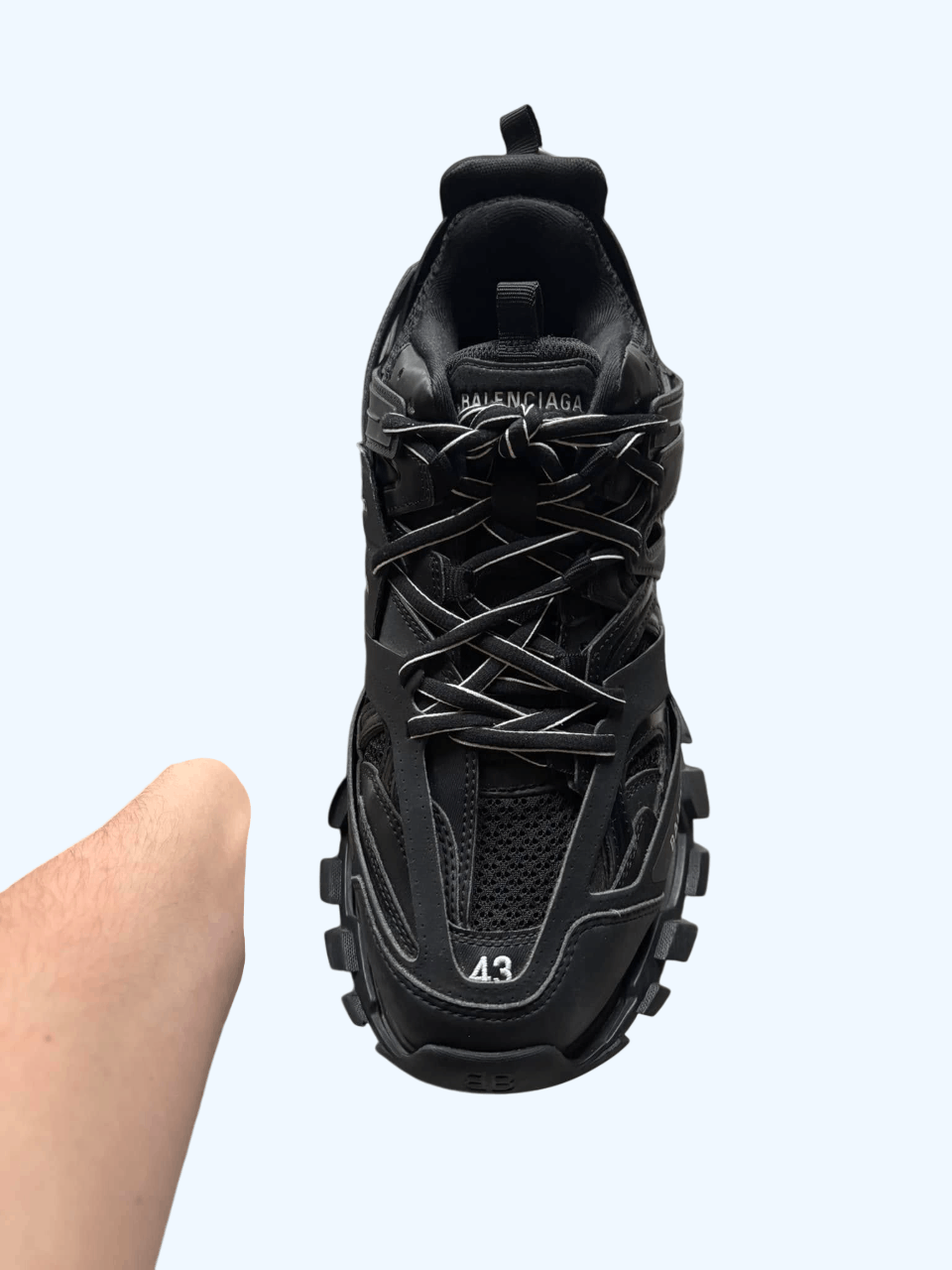 Balenciaga Balenciaga Track Triple Black Size US 10 / EU 43 - 2 Thumbnail