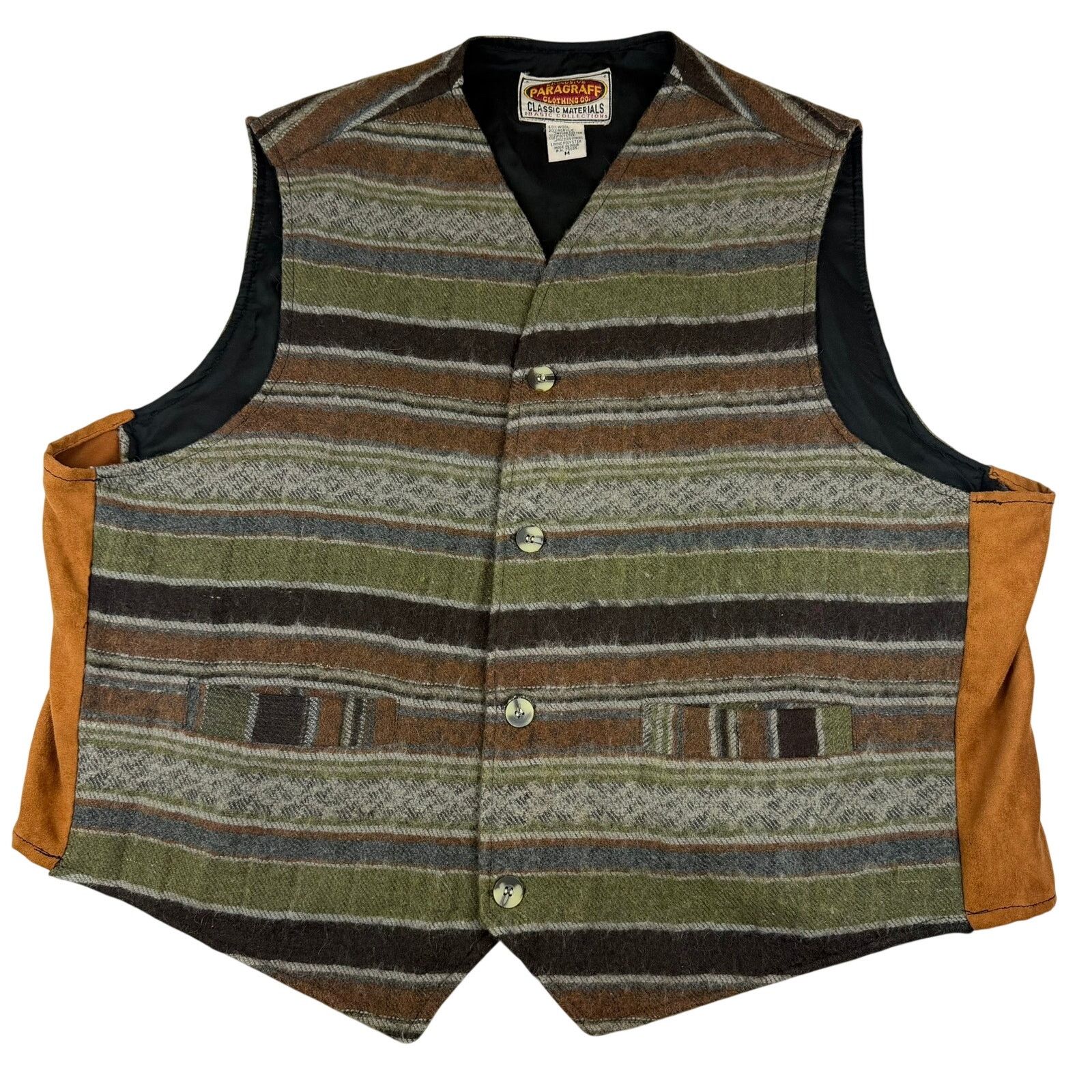 Other Paragraff Clothing Co Wool Blend Striped Vest Size M Size US M / EU 48-50 / 2 - 1 Thumbnail