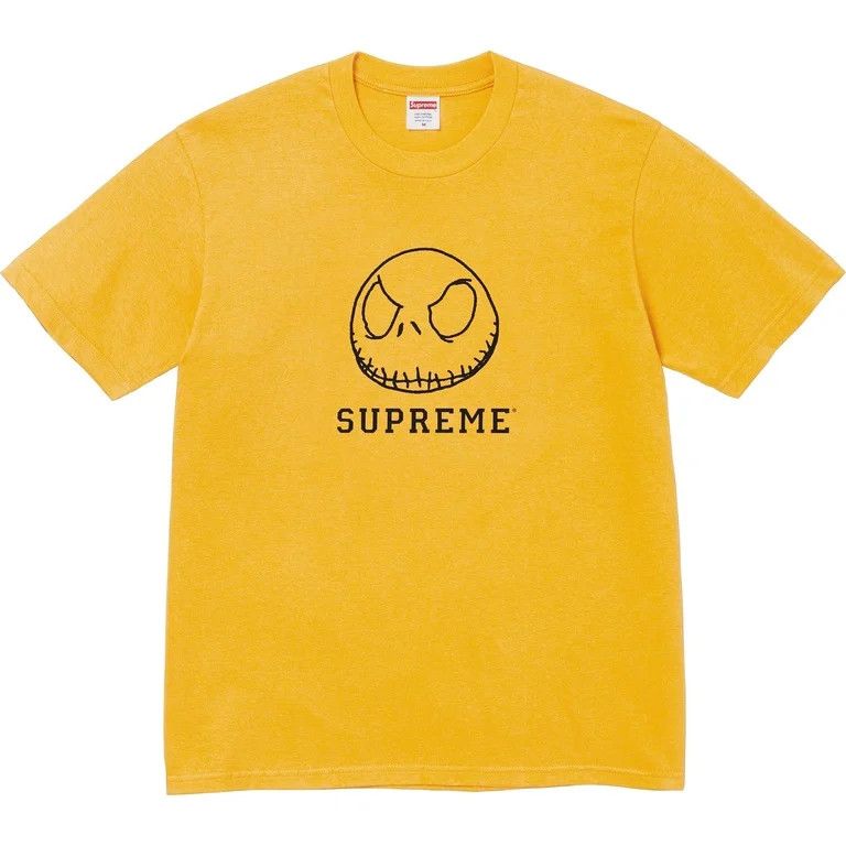 Supreme Supreme Skeleton Tee 'Mustard' Size US XXL / EU 58 / 5 - 1 Thumbnail
