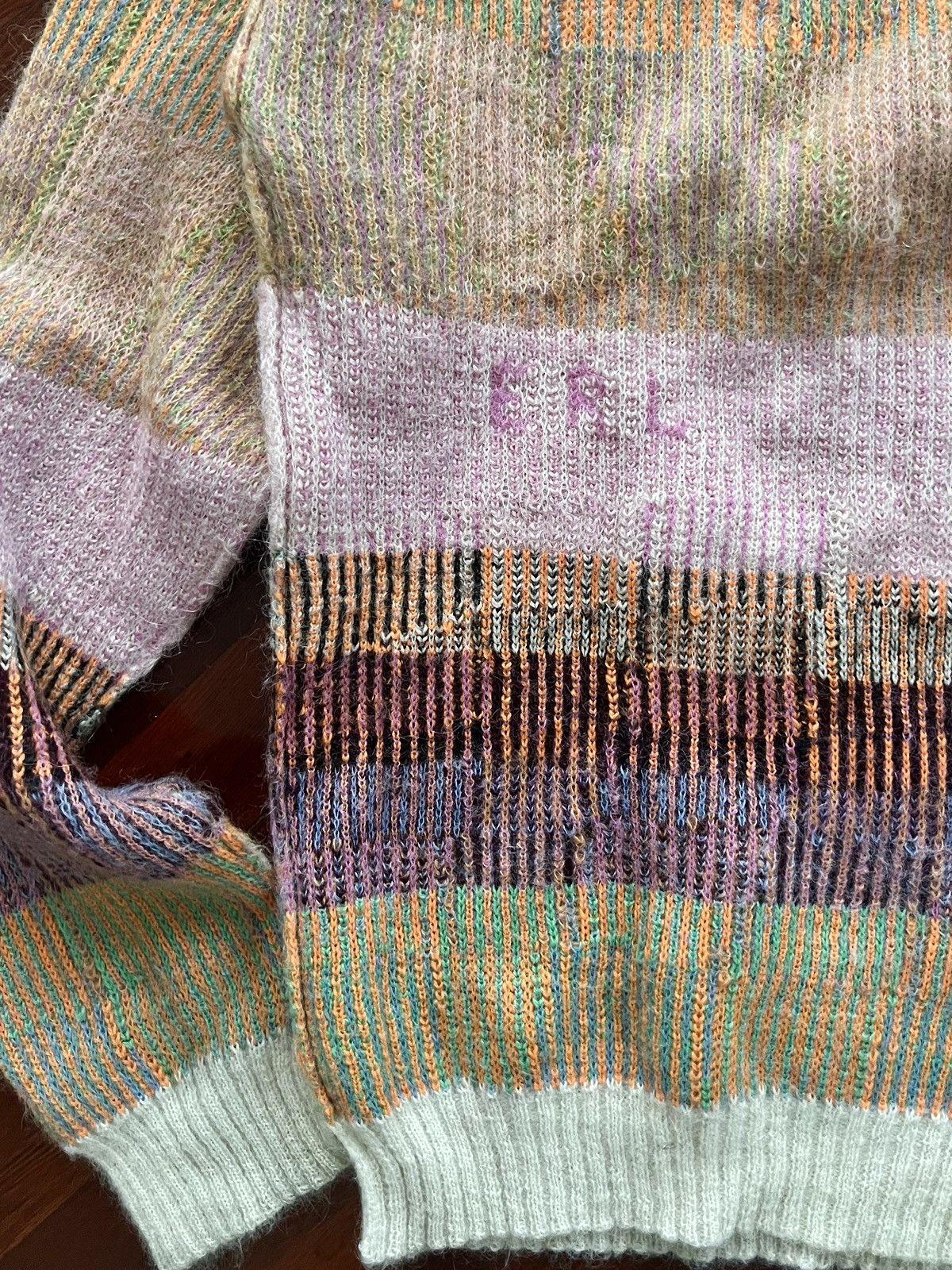 ERL ERL Reversible Multicolor Alpaca and Mohair Sweater Size US L / EU 52-54 / 3 - 3 Thumbnail