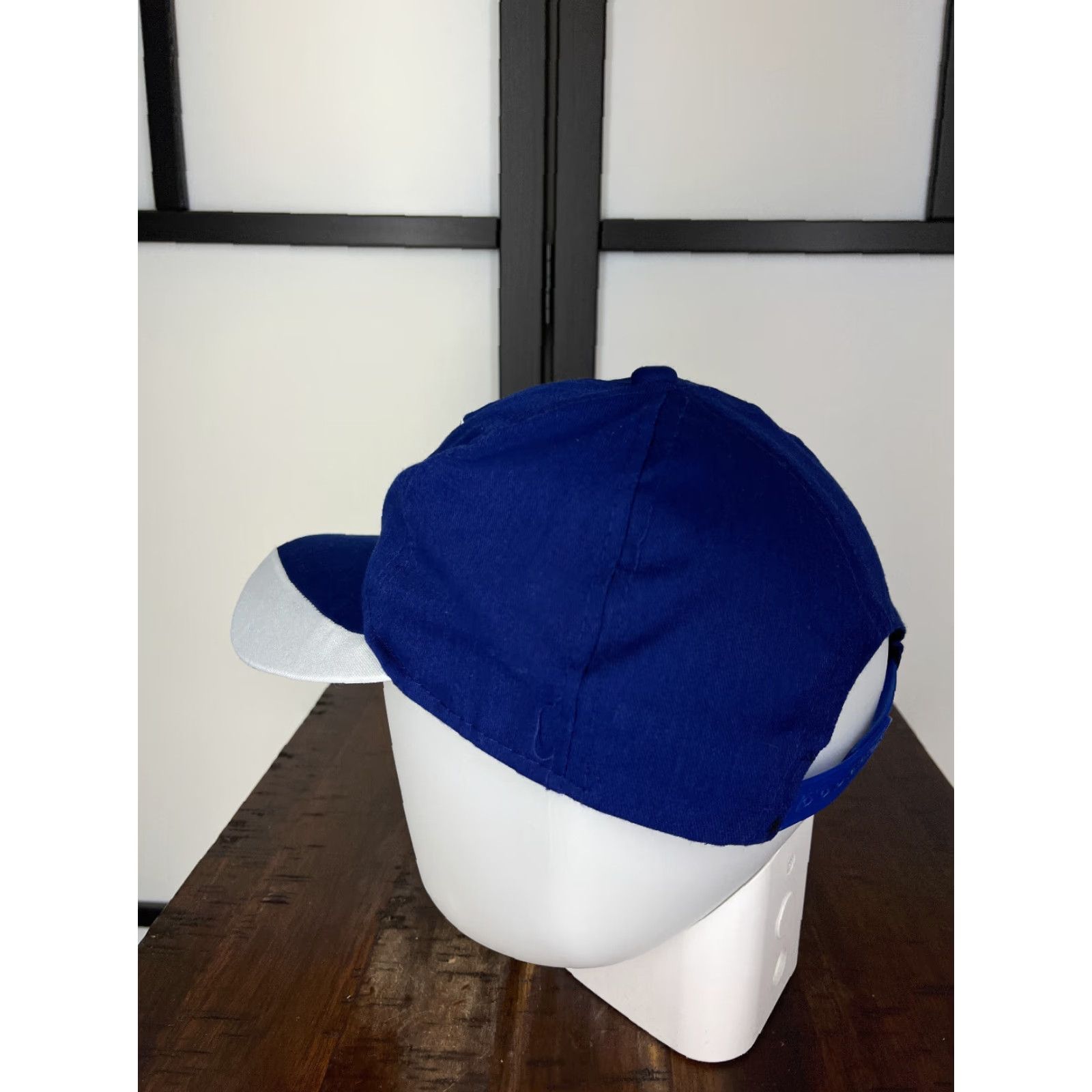 Vintage Unbranded Embroidered L Hat Cap Snap Back Adult One Size Blue Cotton Polyester Hat Cap Baseball Cap Adjustable Lightweight Size ONE SIZE - 5 Thumbnail
