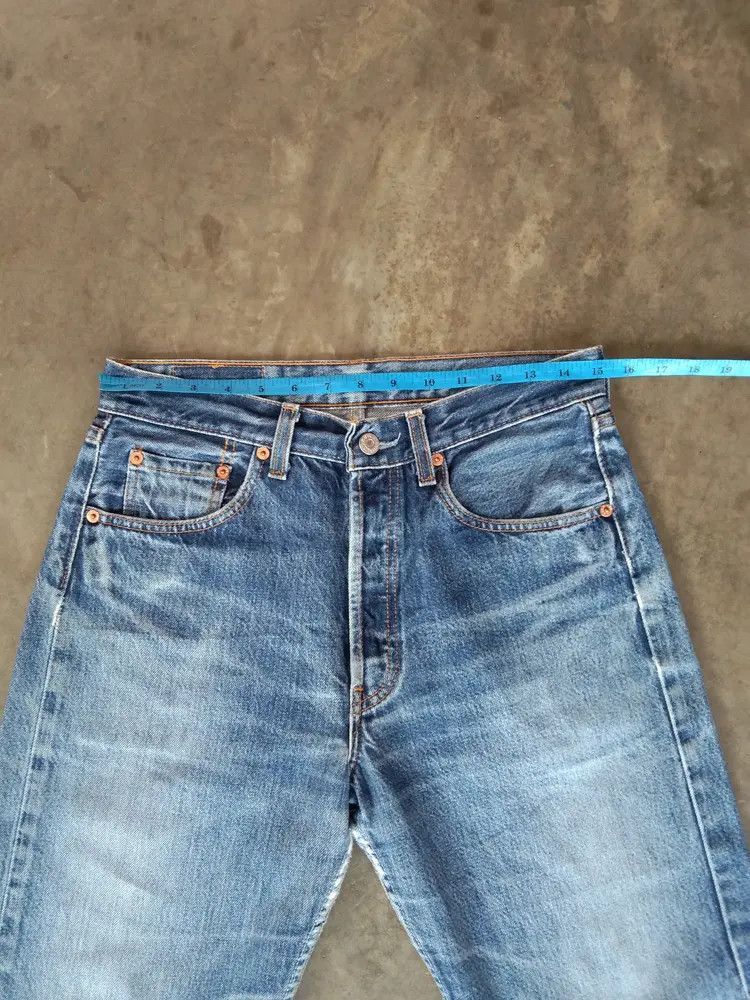 Levi's Vintage Levi's 501 Distressed Jeans 30x24 Size US 30 / EU 46 - 5 Thumbnail