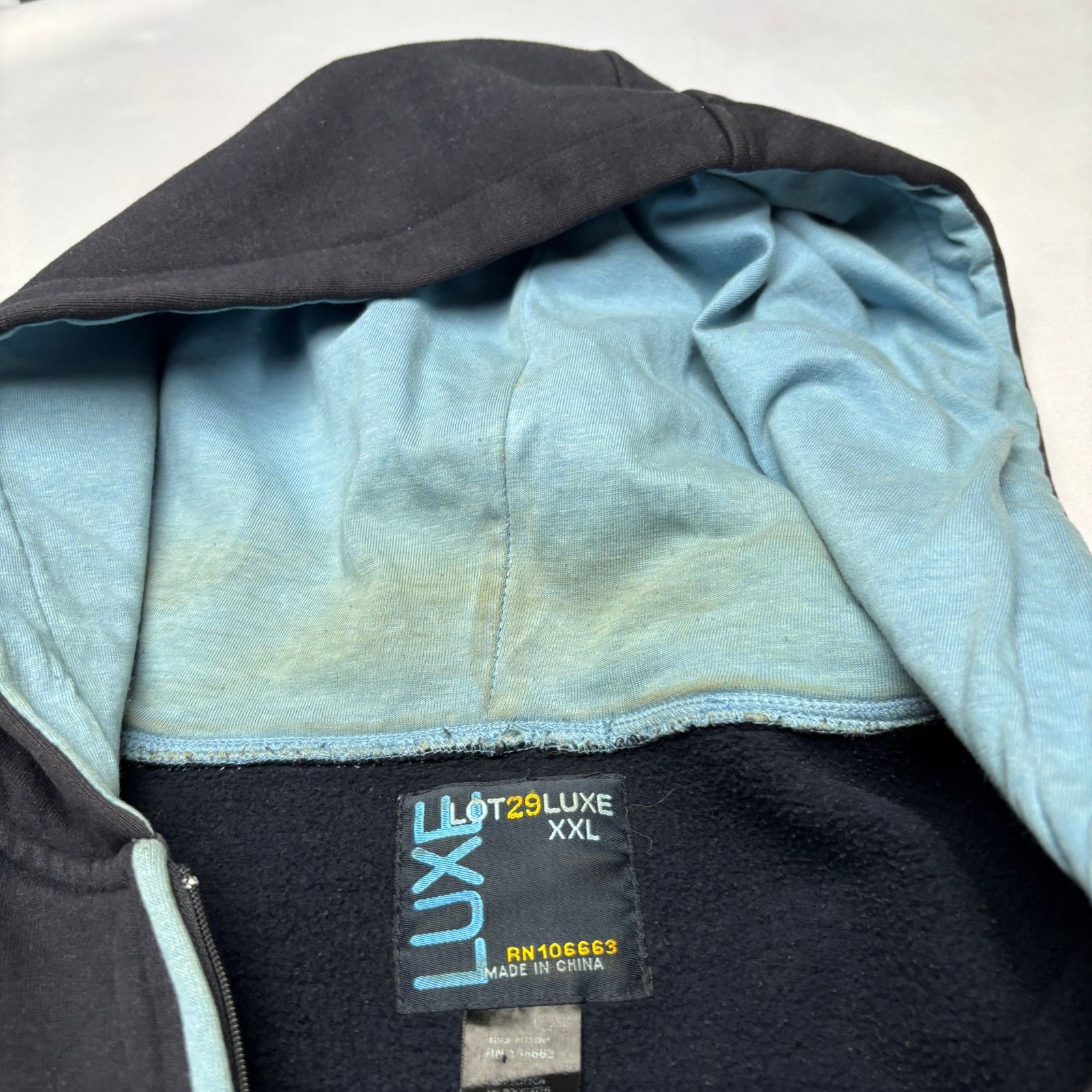 Vintage Lot29 Luxe Looney Tunes Taz Zipper Hoodie 2XL Y2K Streetwear Size US XXL / EU 58 / 5 - 8 Thumbnail
