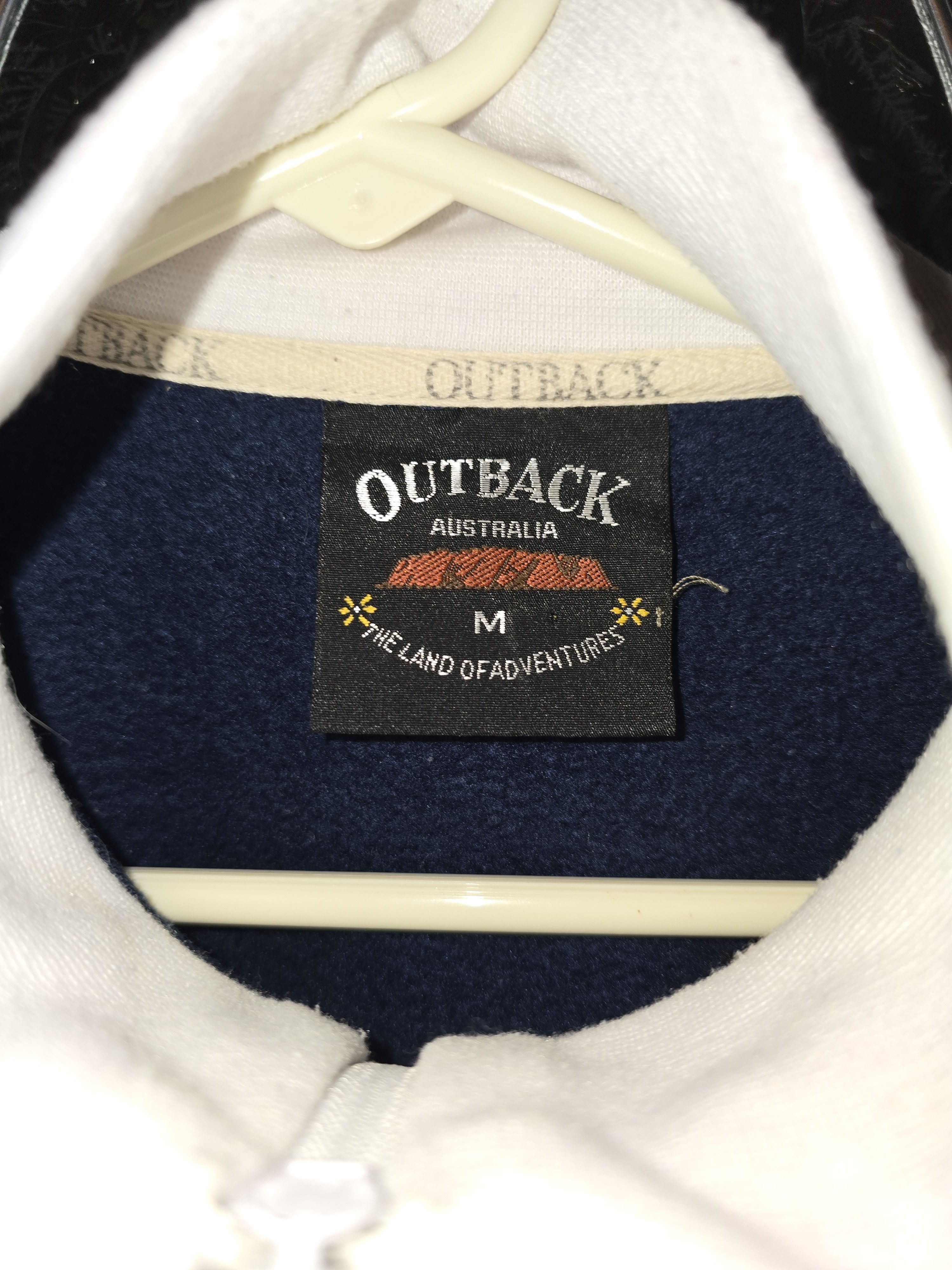 The Australian Outback Collection EUC Size Medium Outback Australia Soccer Track Jacket Size US M / EU 48-50 / 2 - 8 Thumbnail