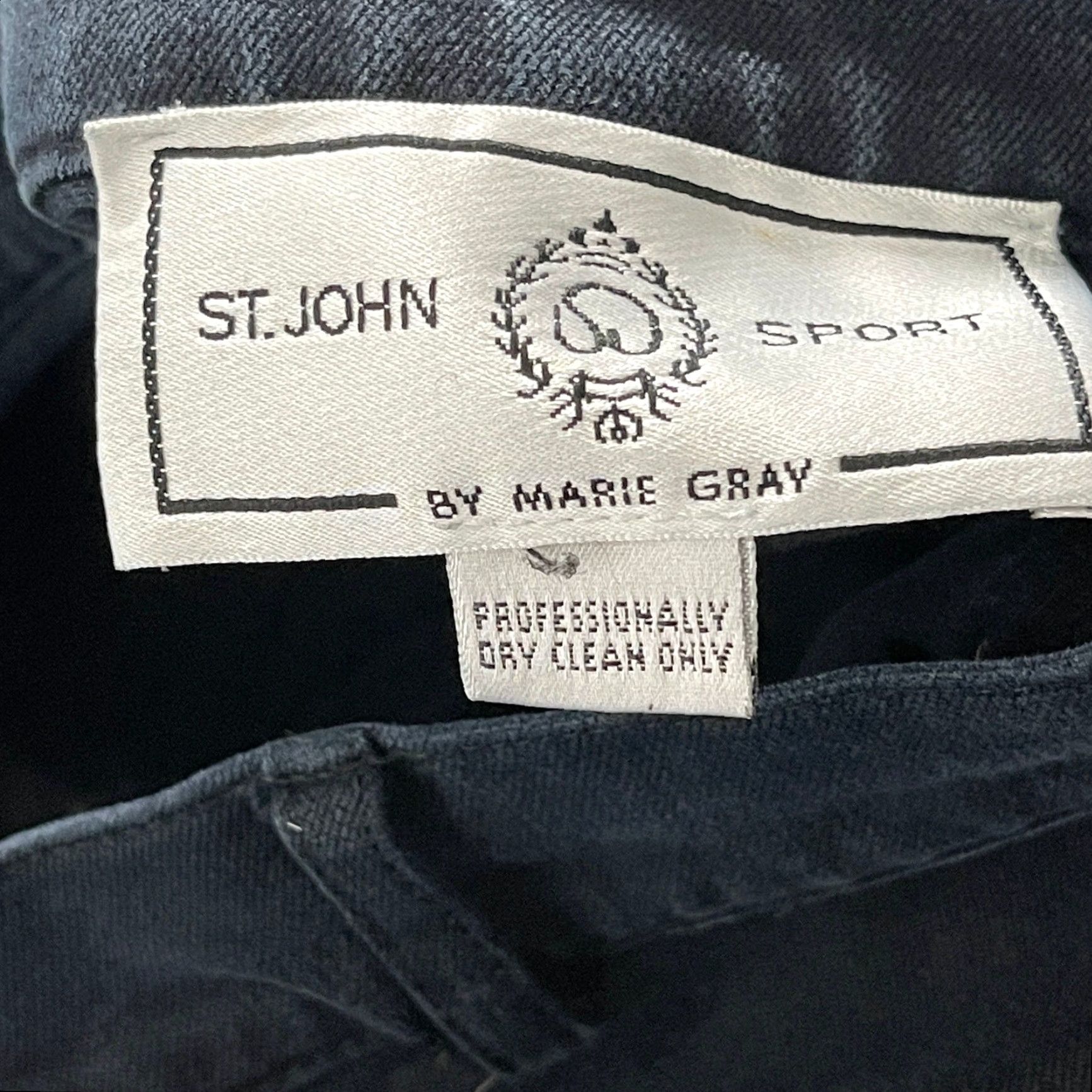 Vintage VINTAGE St John Sport by Marie Gray Jeans Womens Pilling No Size Tag Straight High Rise 36in Gray 32in Inseam Jeans Womens Mens? Size 25" / US 0 / IT 36 - 4 Thumbnail