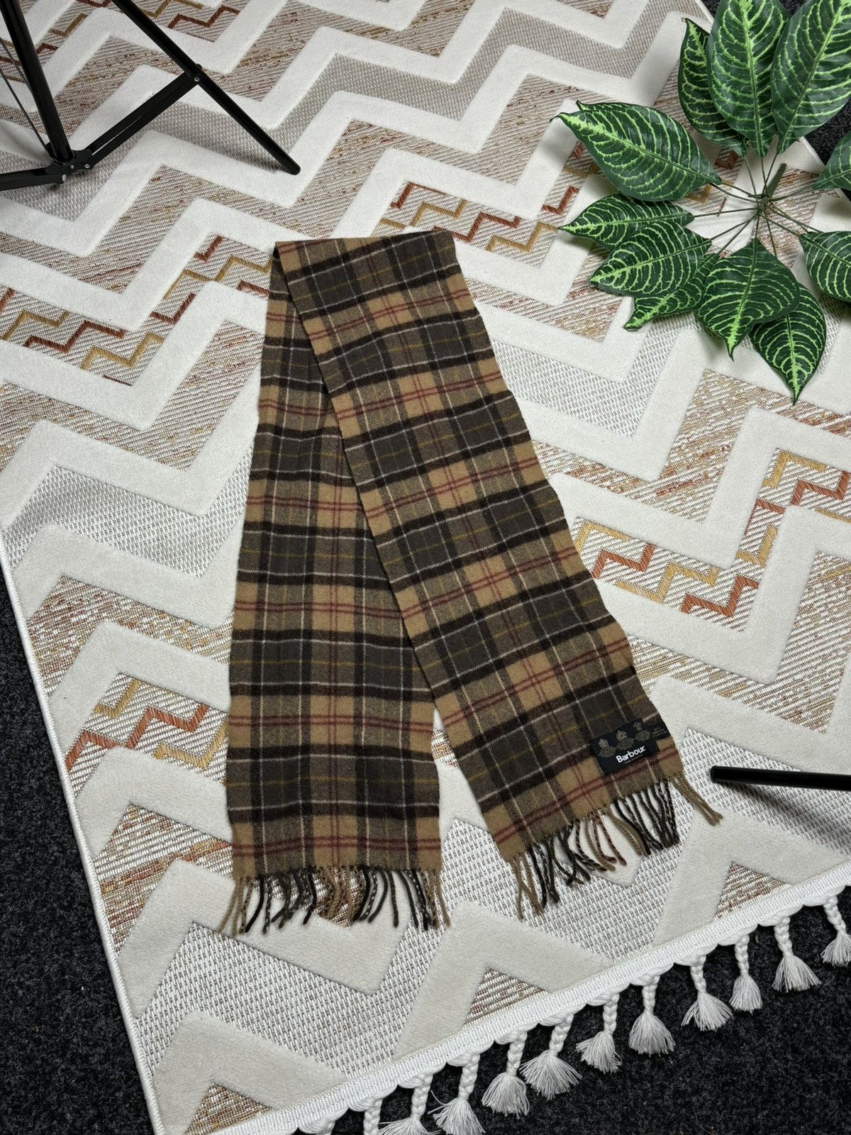 Barbour Barbour Scarf 🧣 Made in Scotland 🏴󠁧󠁢󠁳󠁣󠁴󠁿 Size ONE SIZE - 10 Thumbnail